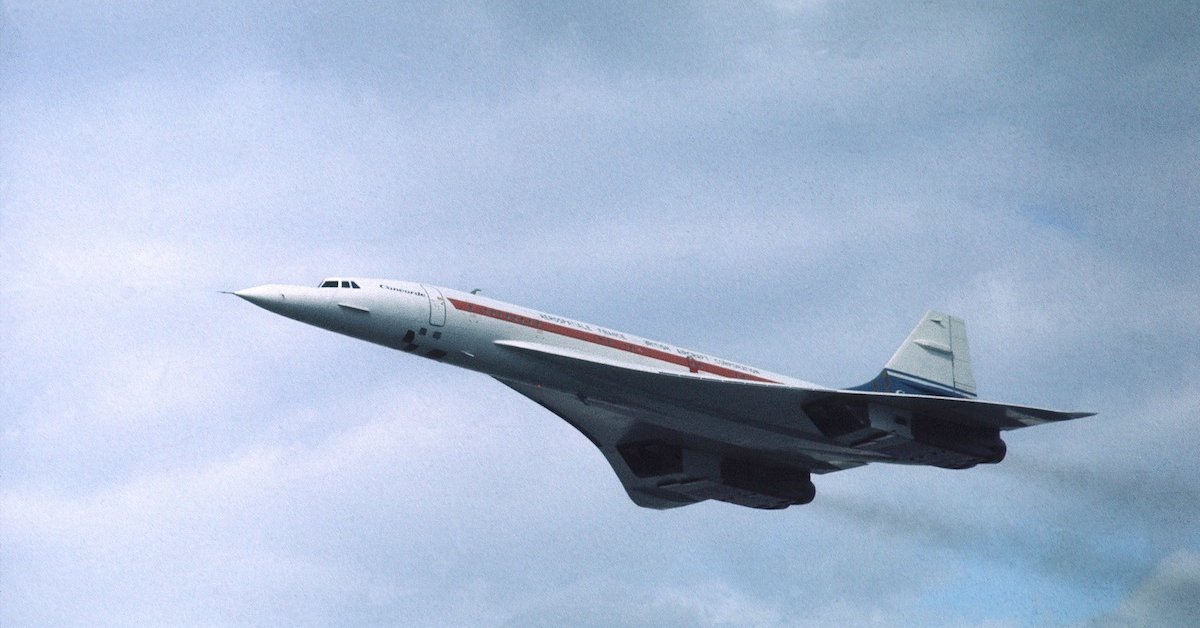 Concorde First Transatlantic Flight Washington Dc To Paris Sept