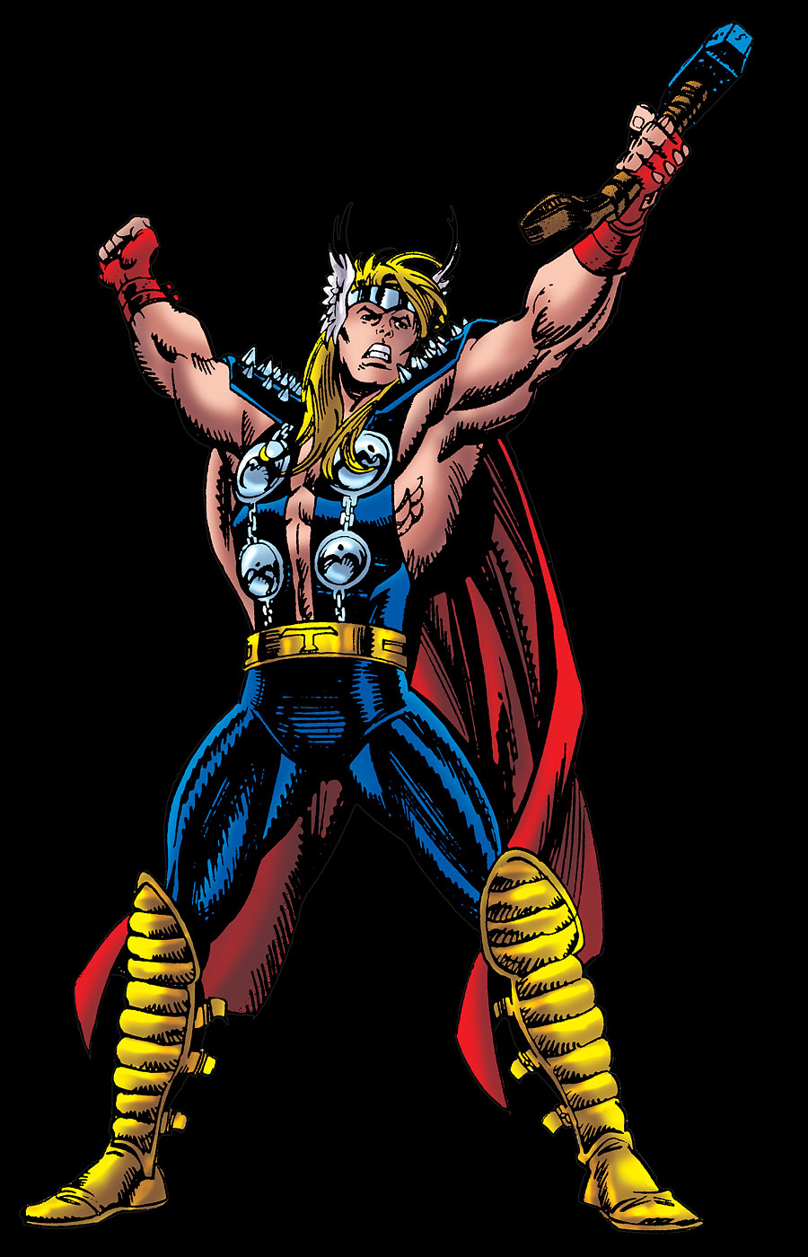 In 1987, an alternate future Thor from the year 2587 named Dargo Ktor was deemed worthy to wield Mjolnir and gain the powers of Thor. He would transform into an avatar of Thor to defeat Loki and his minions.