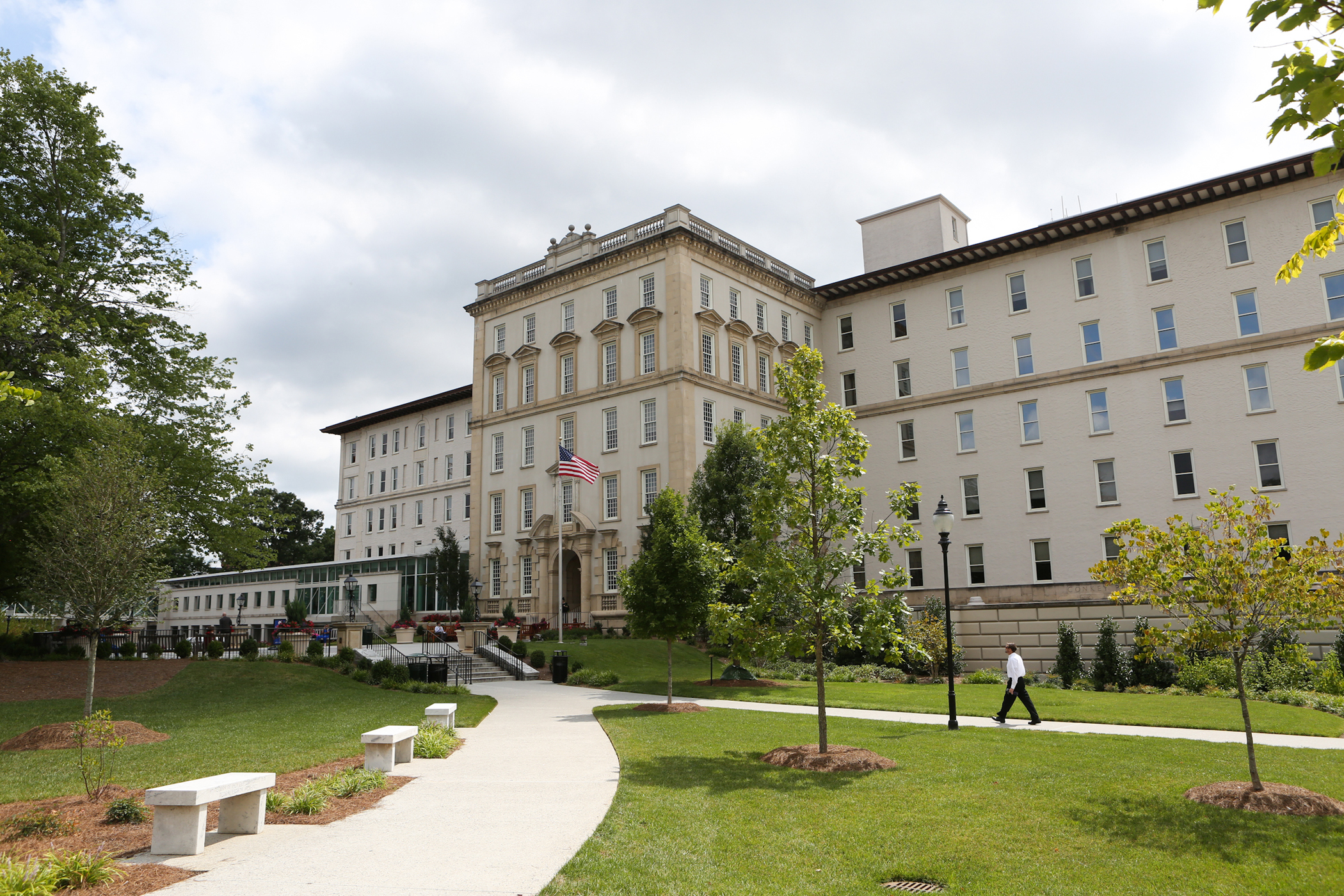 Emory University Hospital in Atlanta, seen in august 2014.