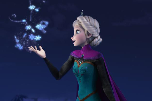 Elsa in <em>Frozen</em>, 2013. (Disney)