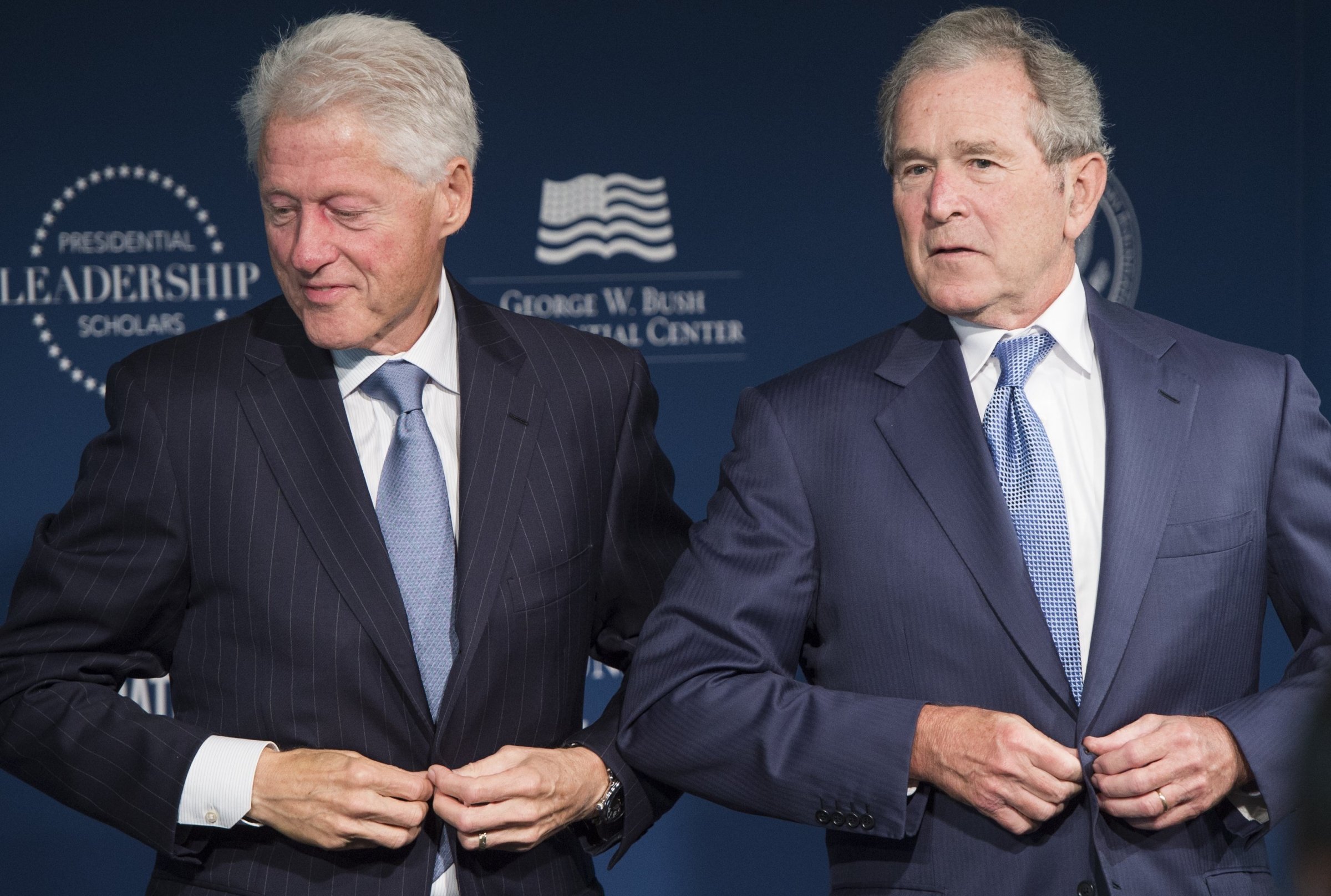 George W. Bush Bill Clinton Presidential Leadership Program