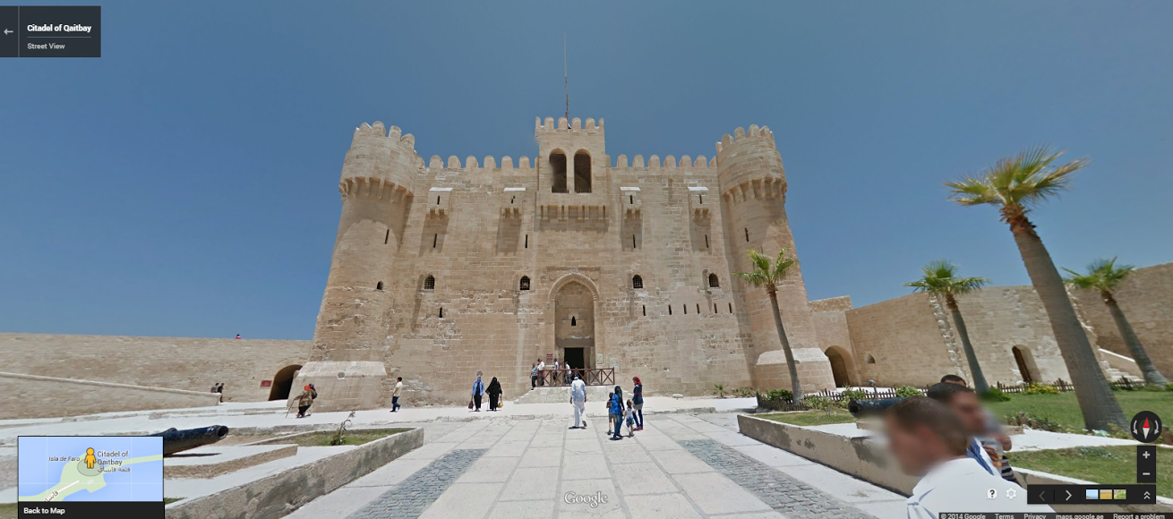 The Citadel of Qaitbay in Alexandria.