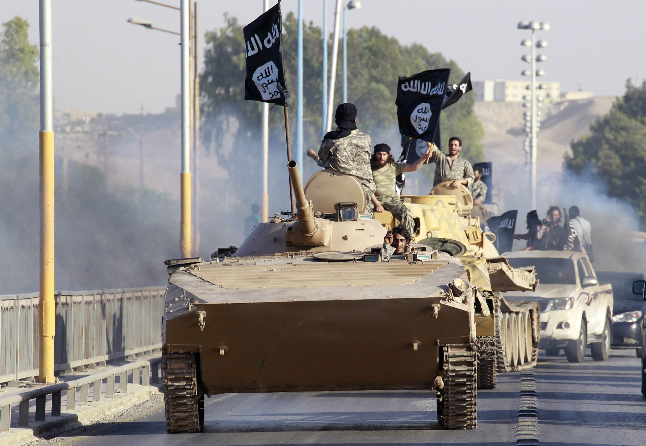 ISIS Militants Raqqa Syria