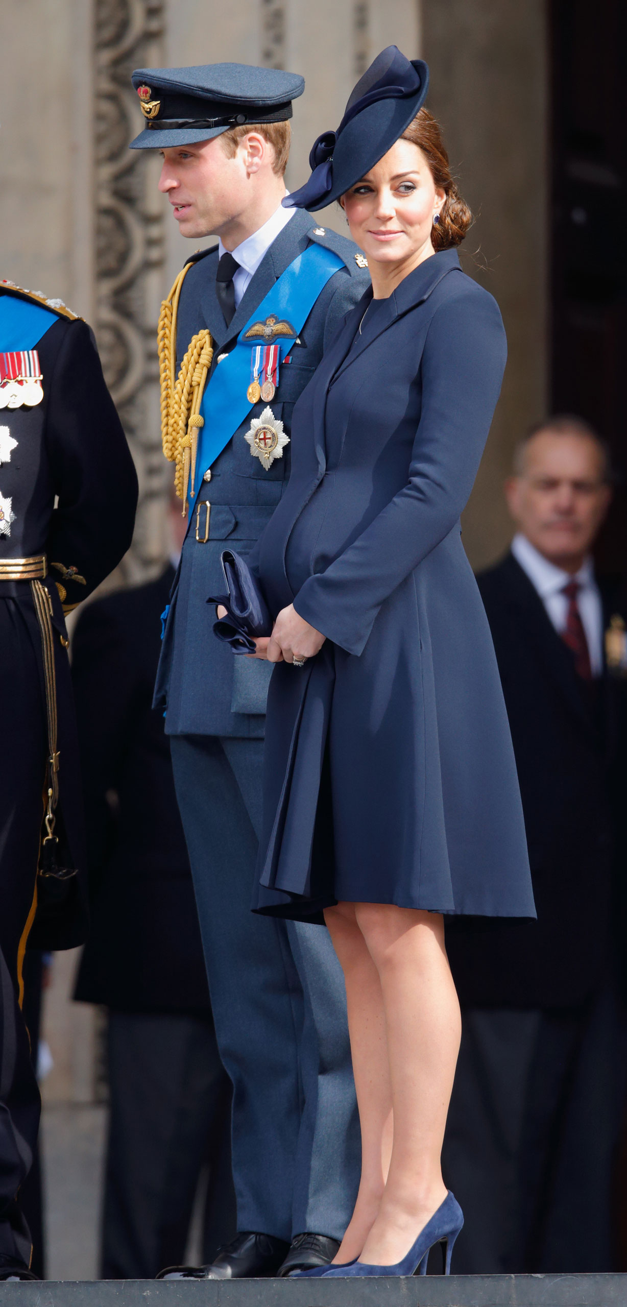Prince William, Duke of Cambridge and Catherine, Duchess of Cambridge attend a Service of Commemoration to mark the end of combat operations in Afghanistan at St Paul's Cathedral on March 13, 2015 in London.