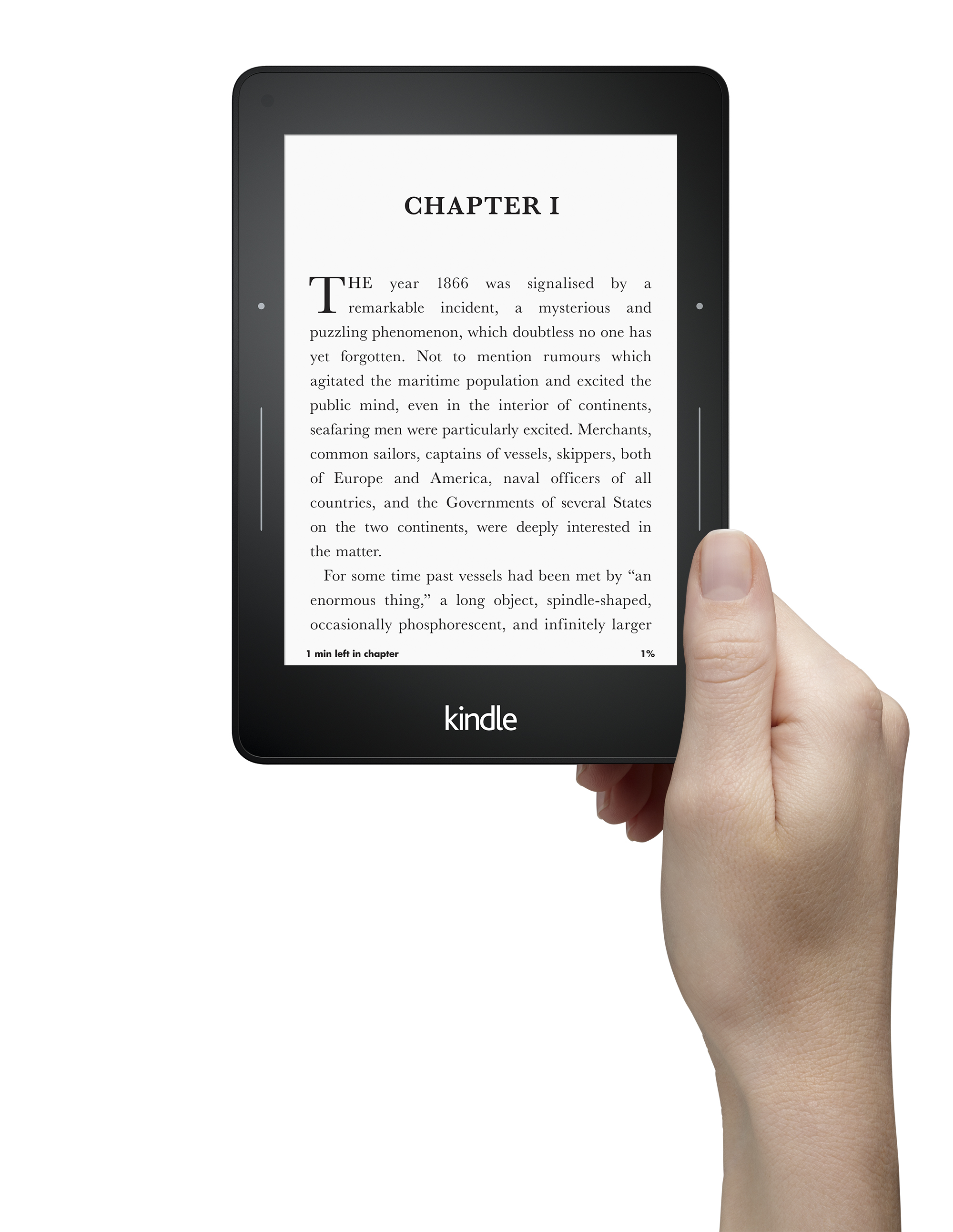 The Kindle Voyage is Amazon's thinnest Kindle yet (Amazon)