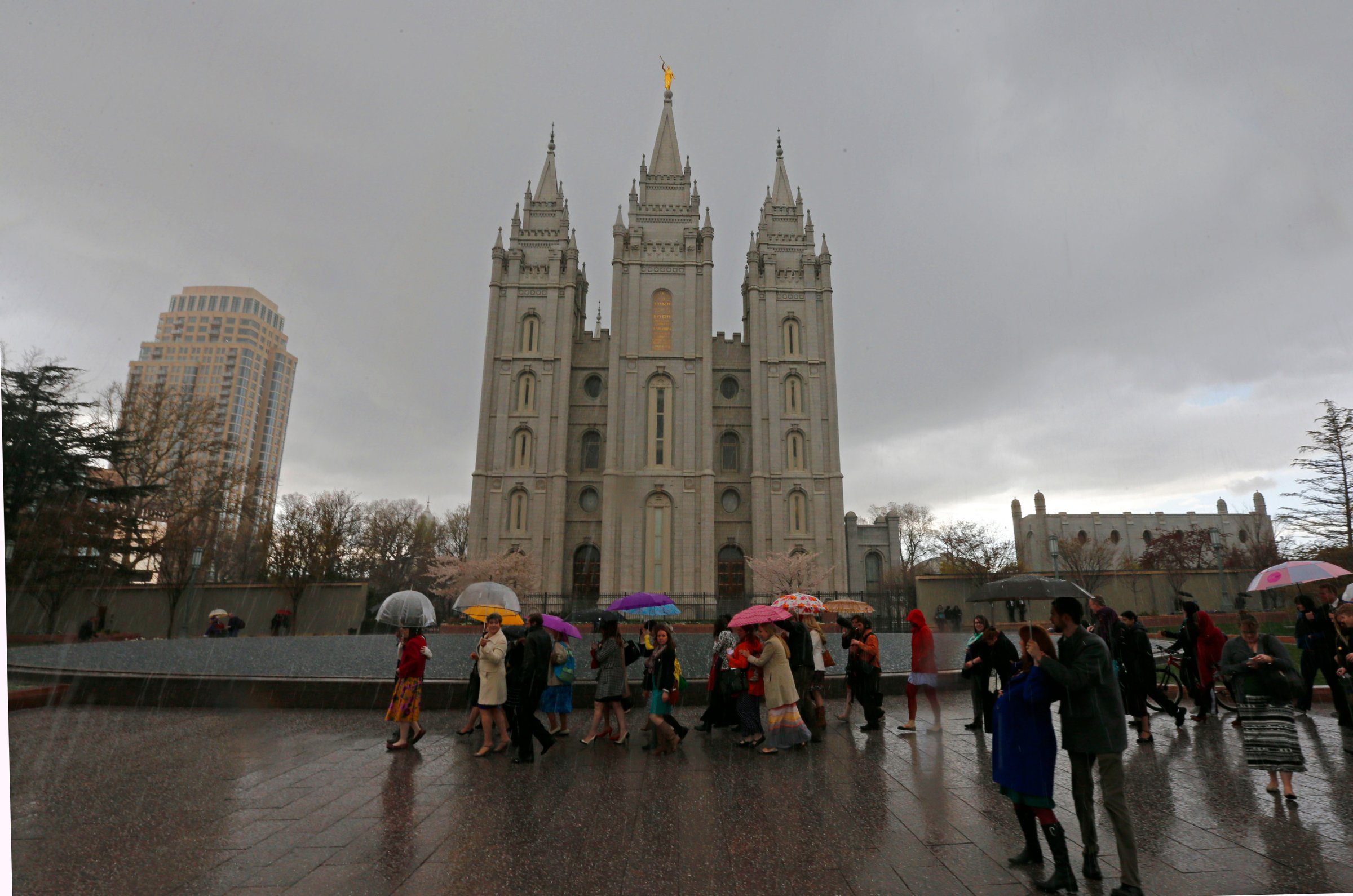 Mormon Church Holds General Conference In Salt Lake City