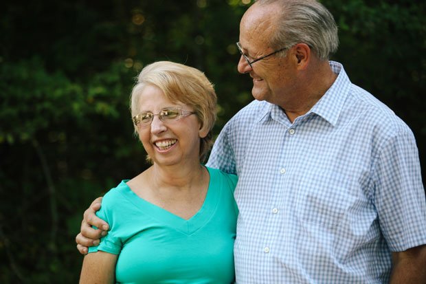 From left: SIM missionary Nancy Writebol and her husband David in an undisclosed location on Aug. 20, 2014.