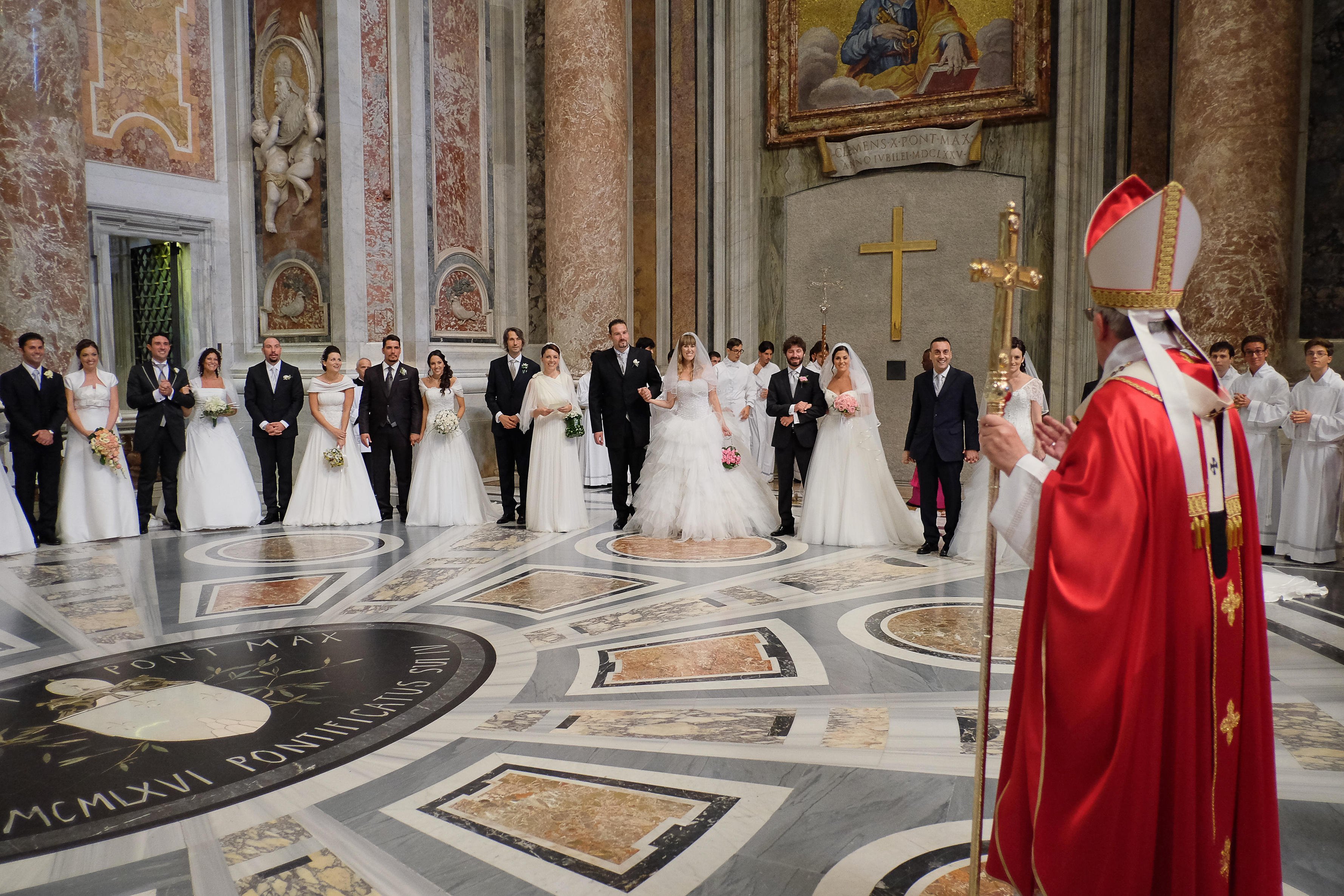 Alamy Live News.Pope Francis Marriage Celebrations Hint