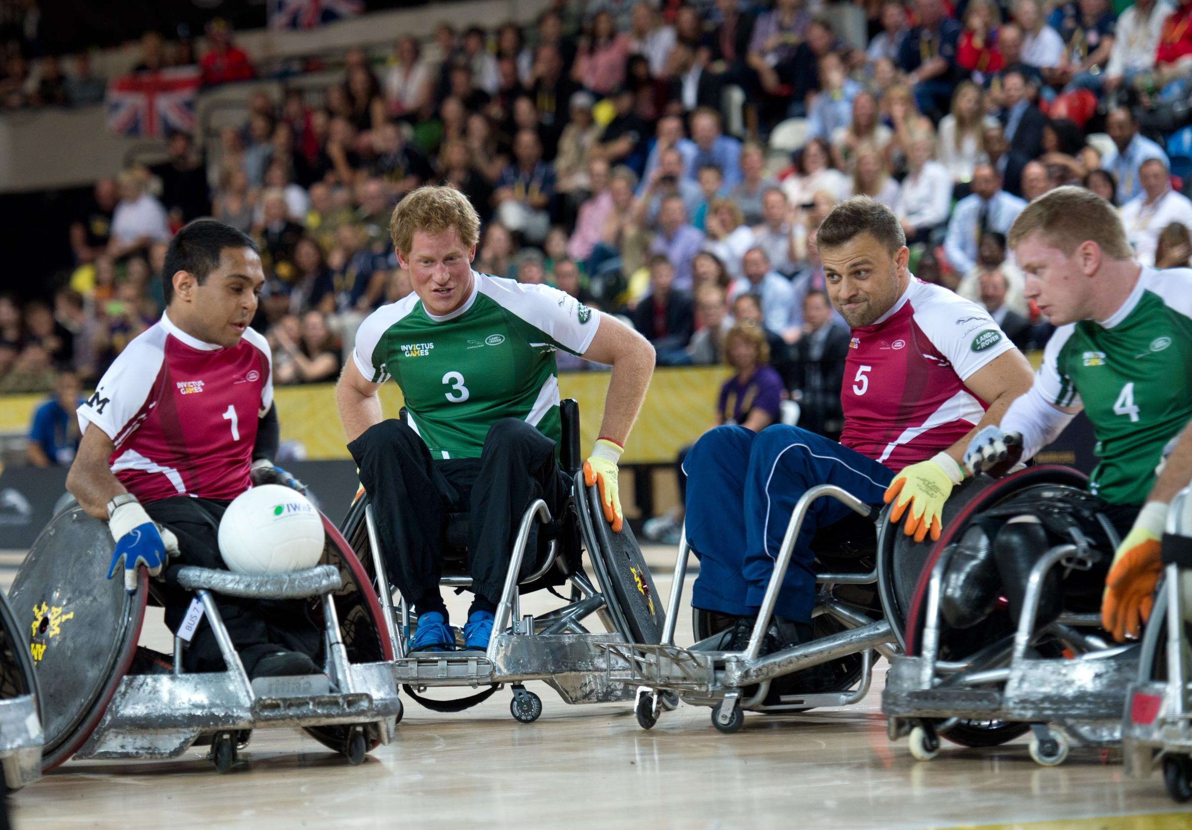 UK - "Invictus Games" Wheelchair Rugby in London