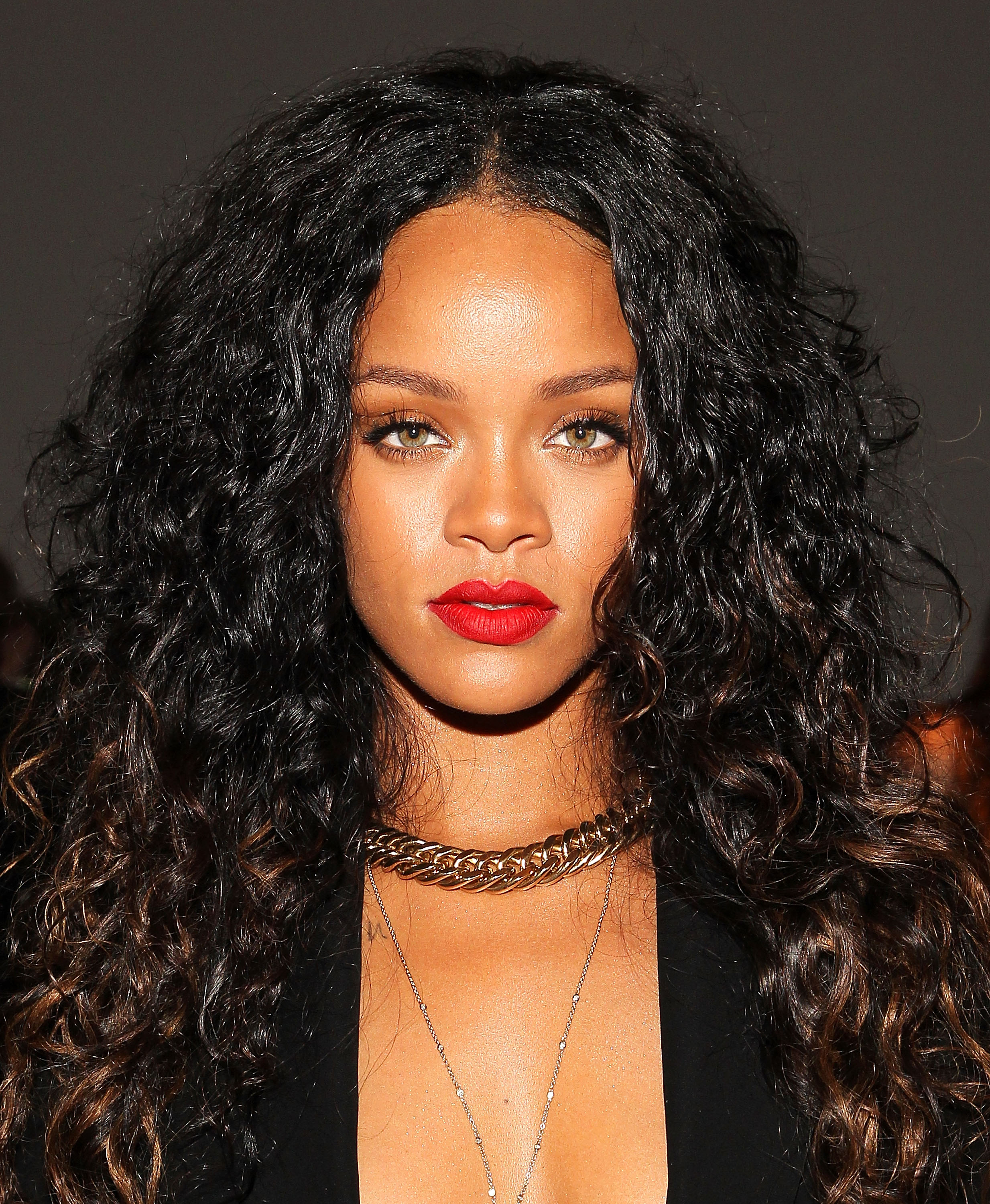 Rihanna attends the Altuzarra show during Mercedes-Benz Fashion Week Spring 2015 at Spring Studios on September 6, 2014 in New York City. (Paul Morigi—WireImage)