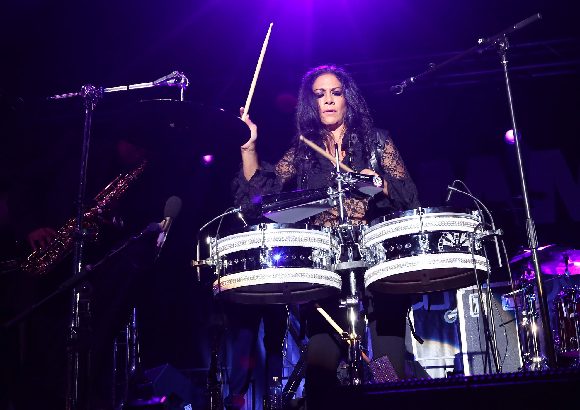 Sheila E. attends the 2014 National Association of Music Merchants show at the Anaheim Convention Center on January 24, 2014 in Anaheim, Ca. (Jesse Grant—Getty Images)