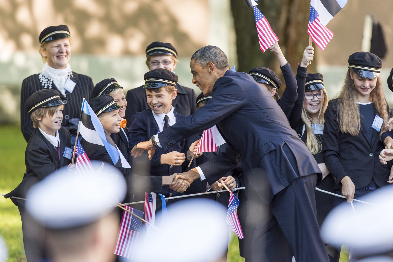 Estonia: President of the United States of America Barack Obama Visits Tallinn