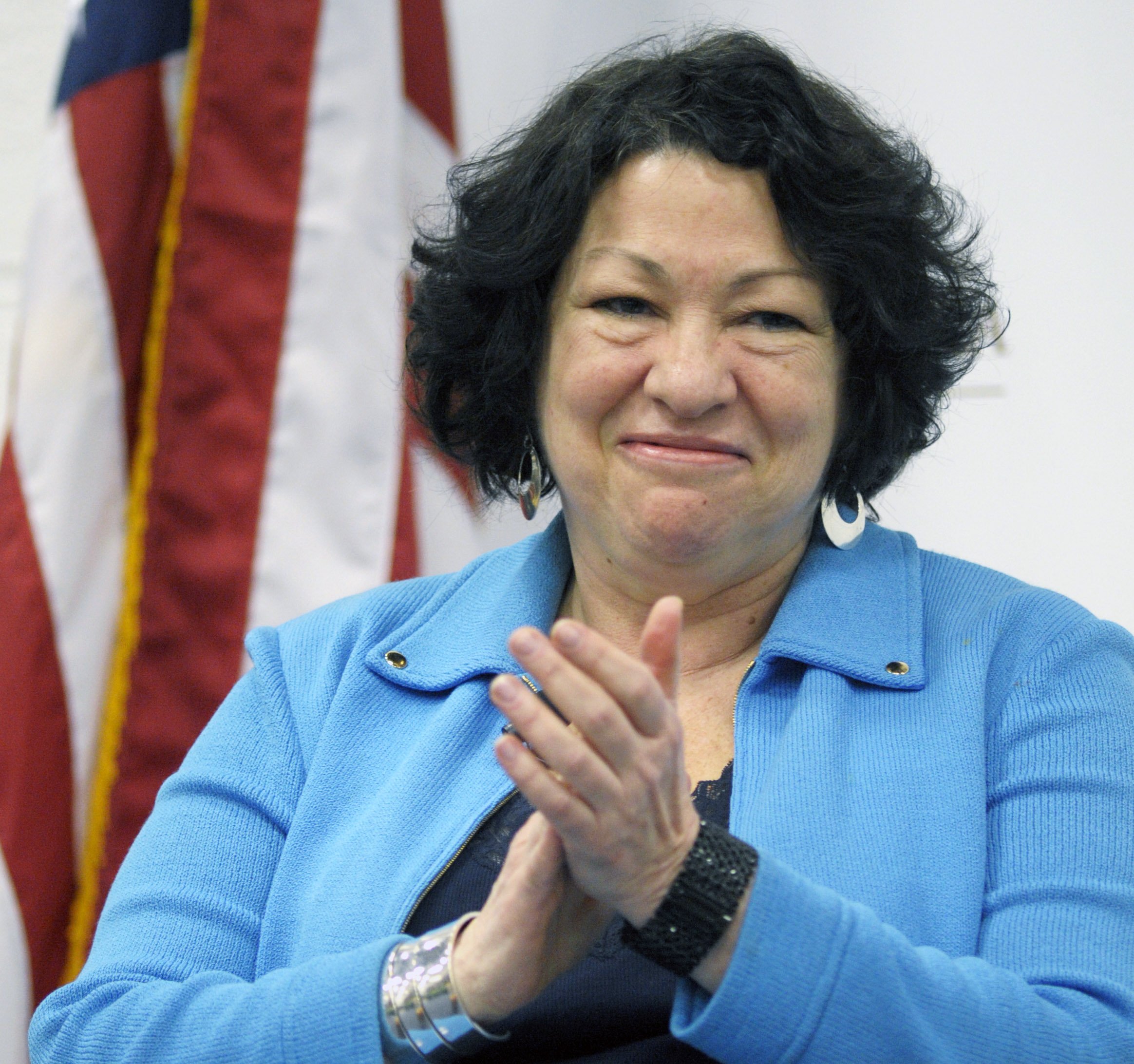 Supreme Court Associate Justice Sonia Sotomayor in Washington on April 2, 2012.