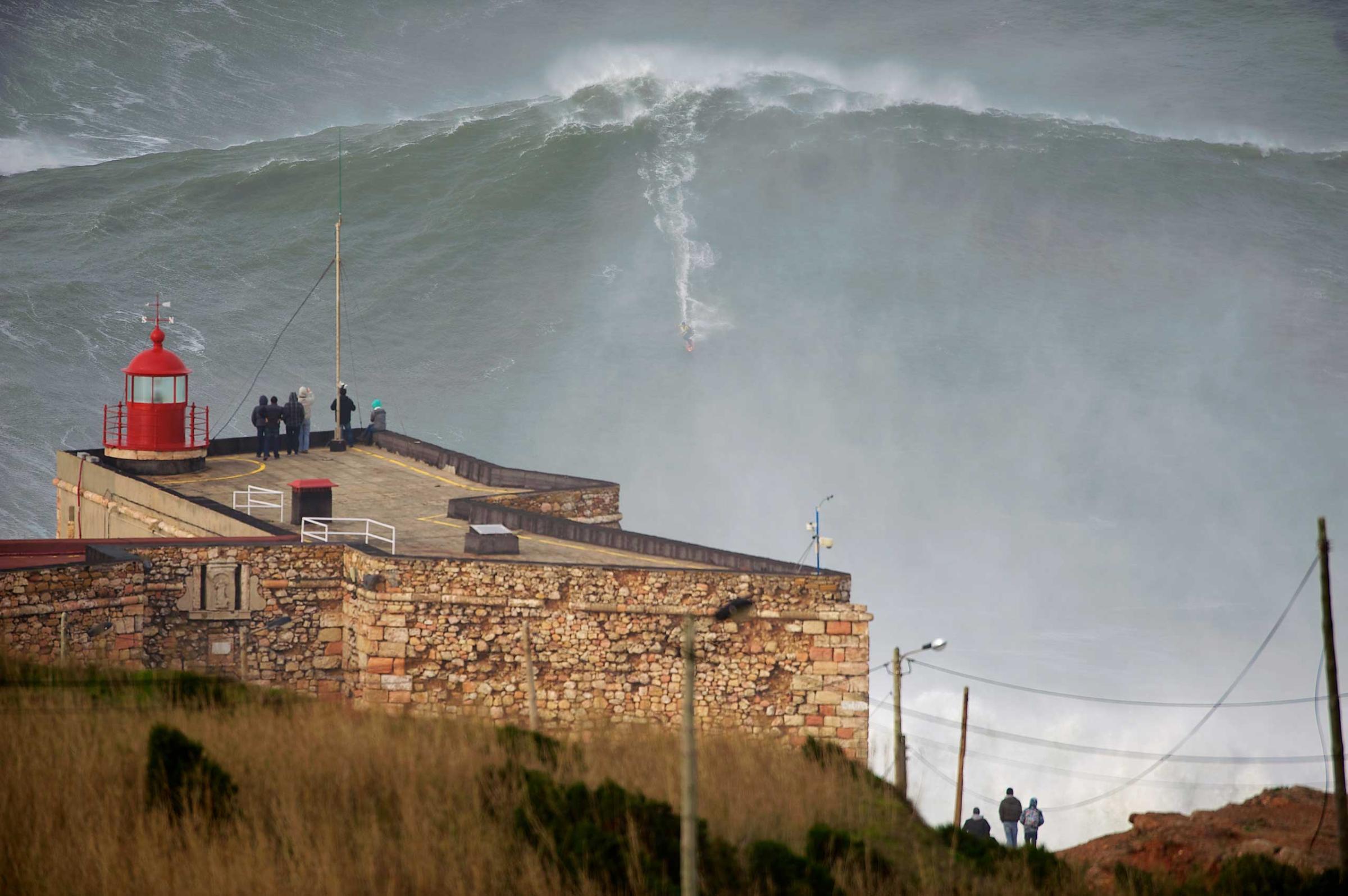 SURFING THE WORLD'S BIGGEST WAVE