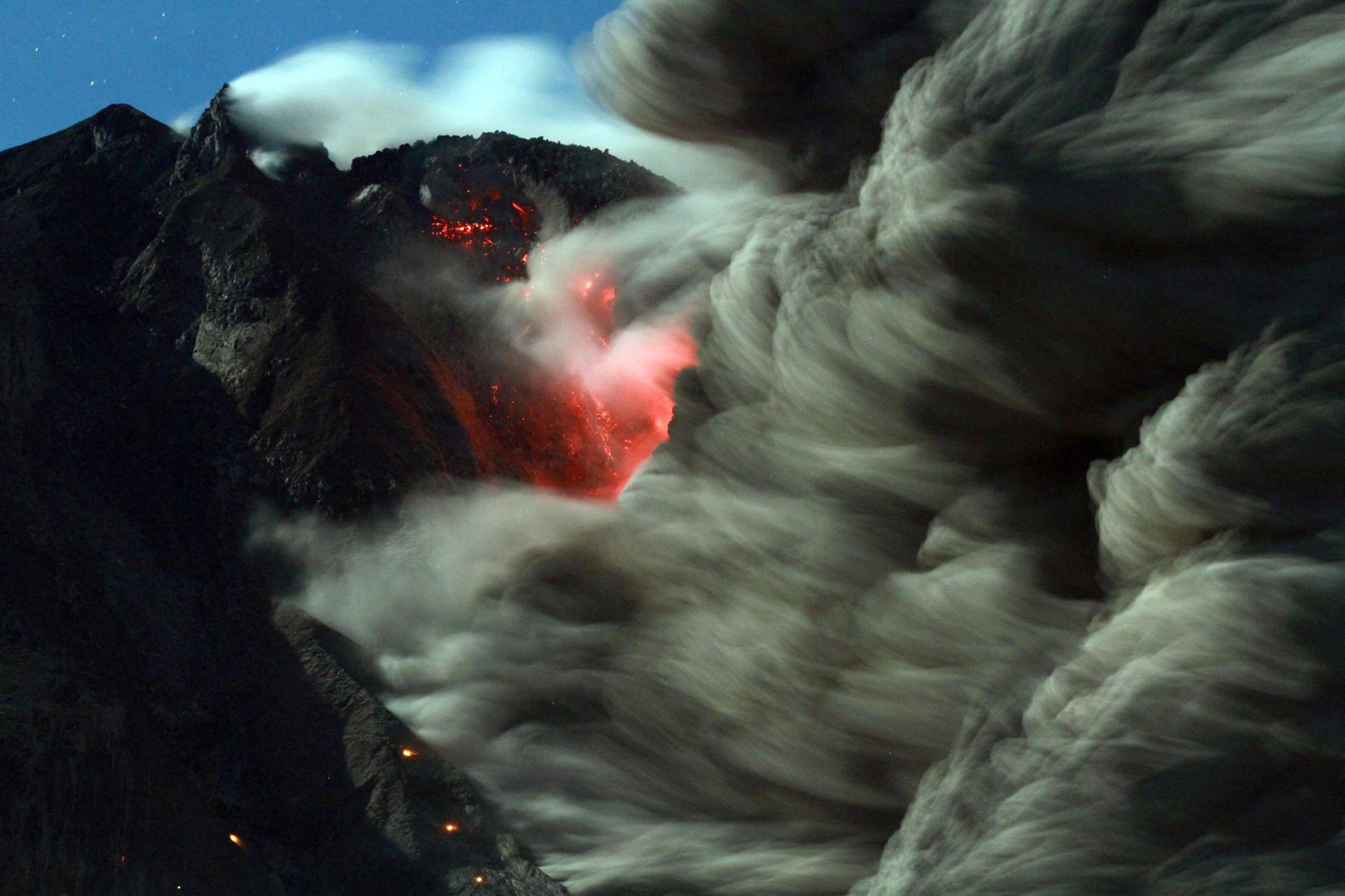 Mount Sinabung eruption