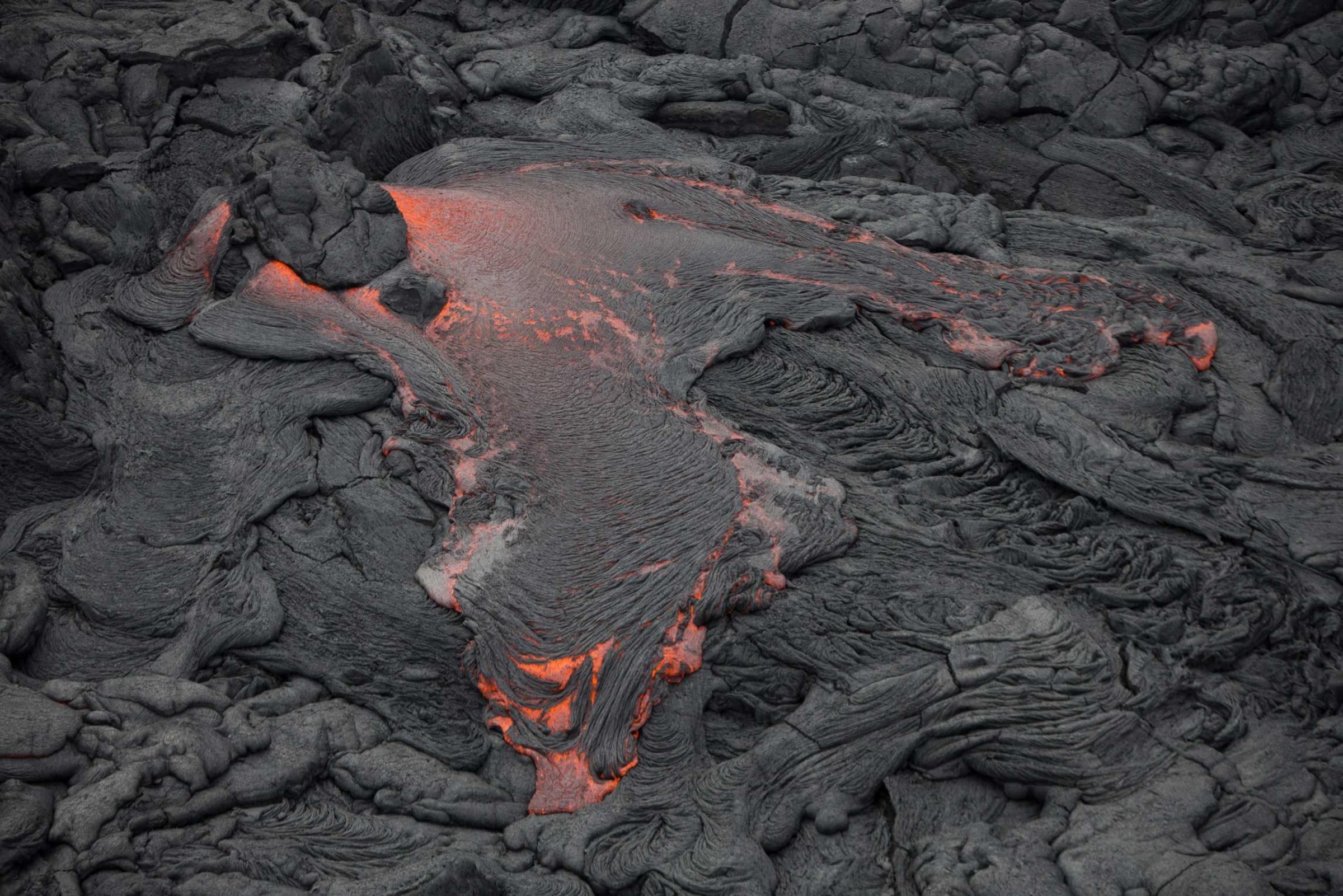 Lava threatens town of Pahoa on the island of Hawaii.