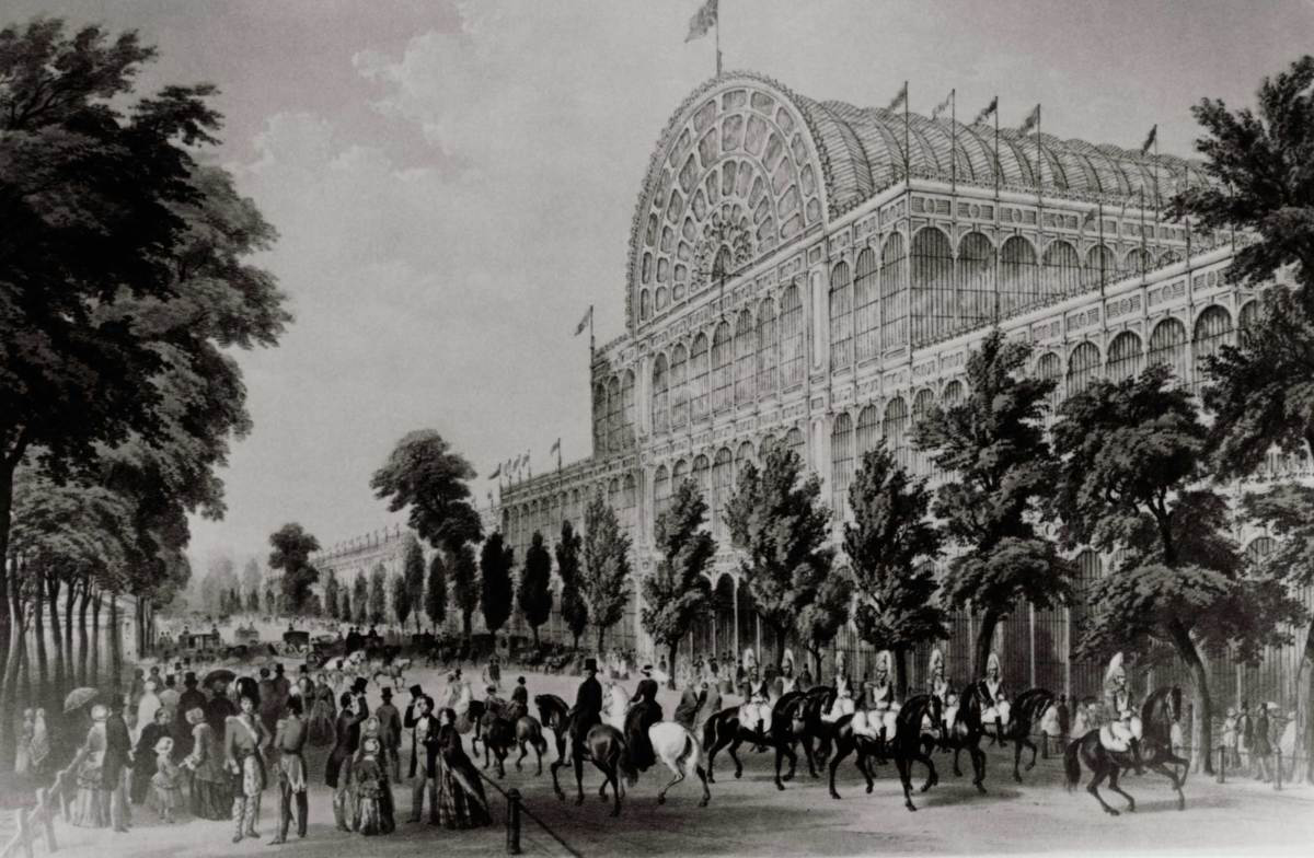 Crystal Palace for the Great Exhibition of 1851.