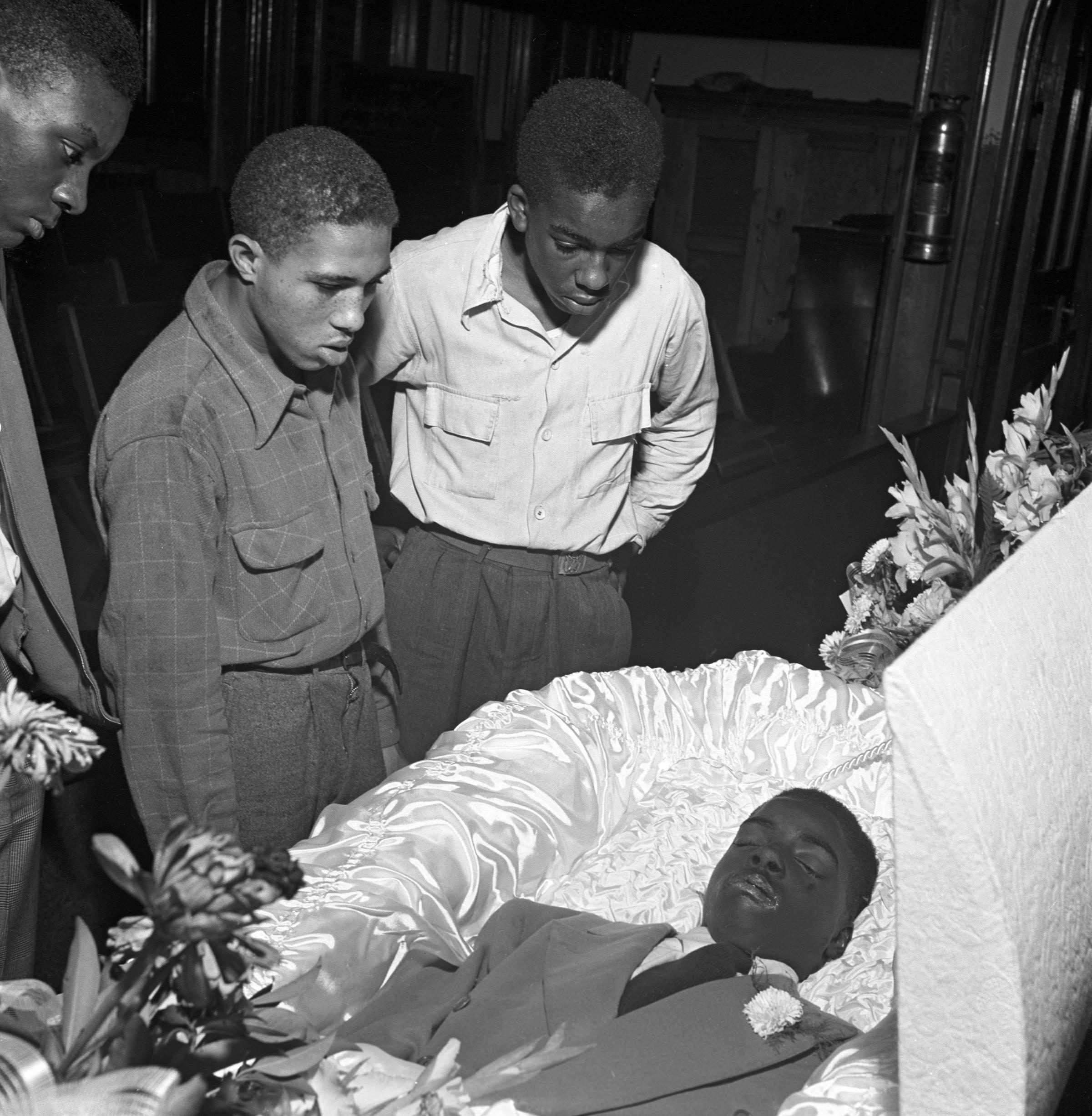 Red and Herbie Levi At the Funeral of Maurice Gaines, Harlem, New York, 1948