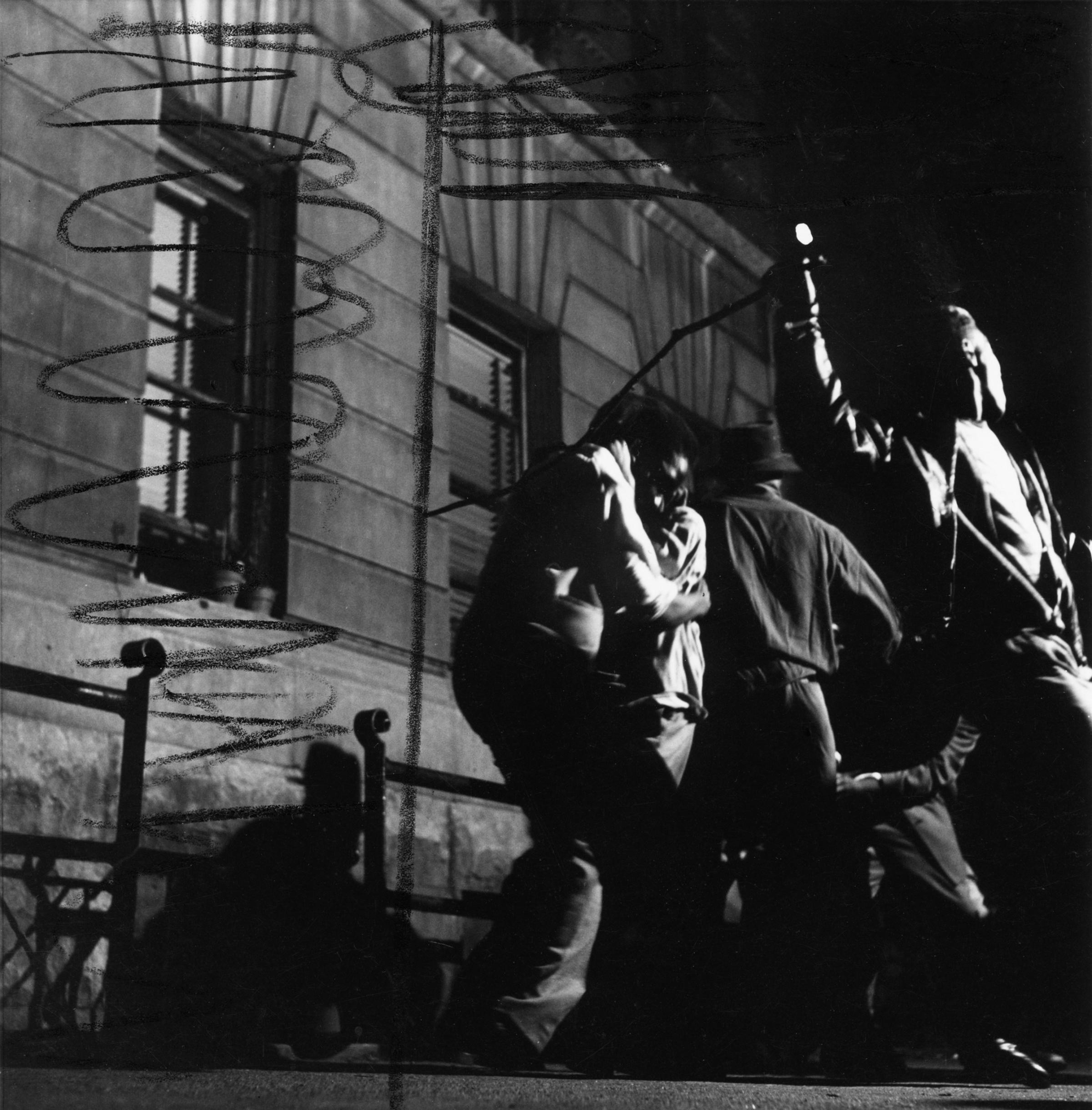 Night Rumble, Harlem, New York, 1948