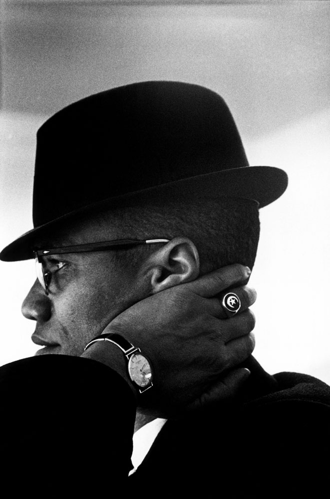 Malcolm X by Eve Arnold