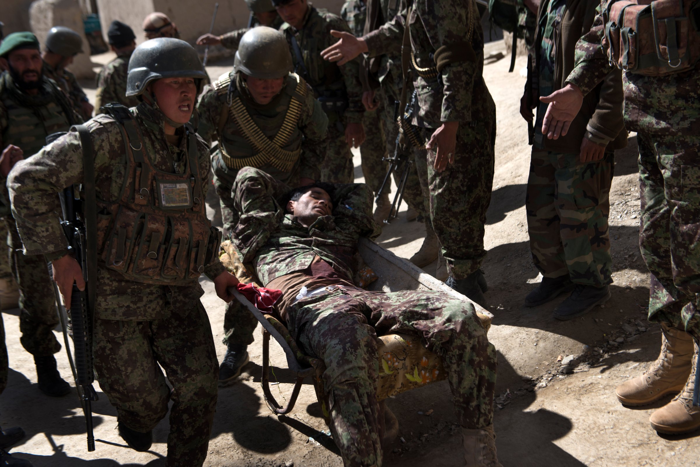 Afghan Army handover