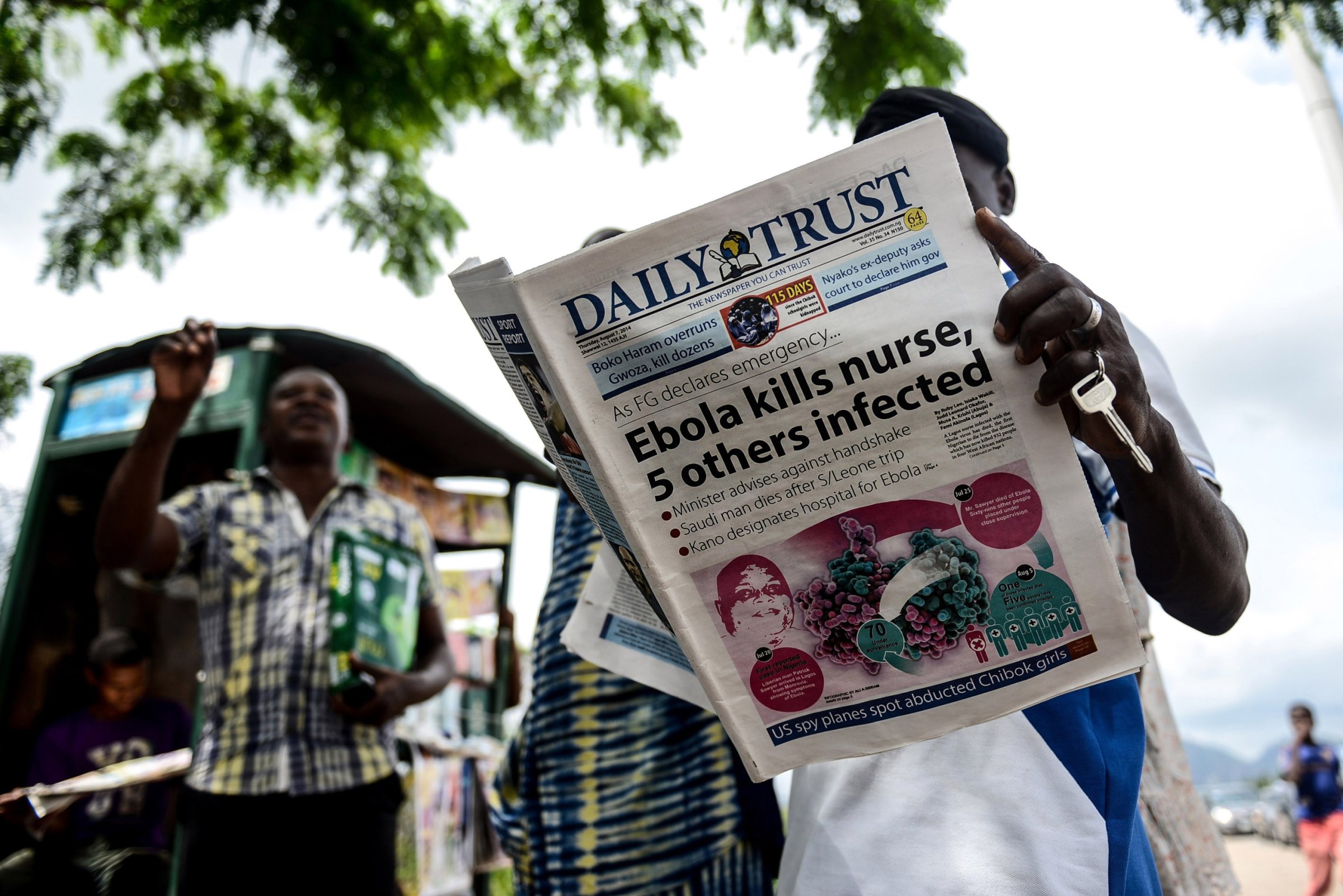Ebola in Nigeria's main agenda