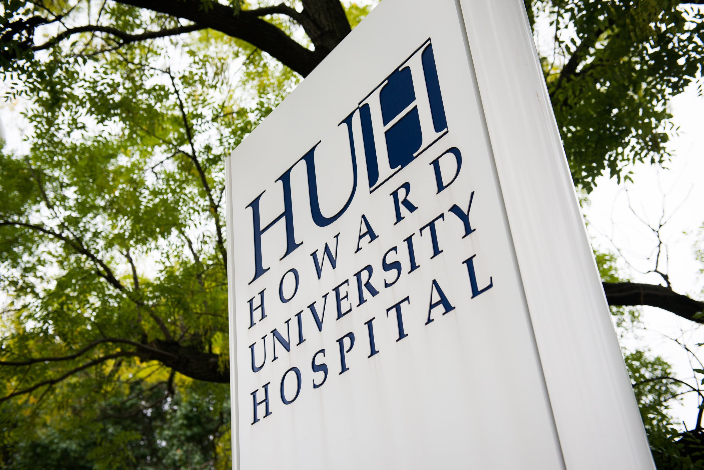 WASHINGTON, DC - OCTOBER 3:  Howard University Hospital is pict