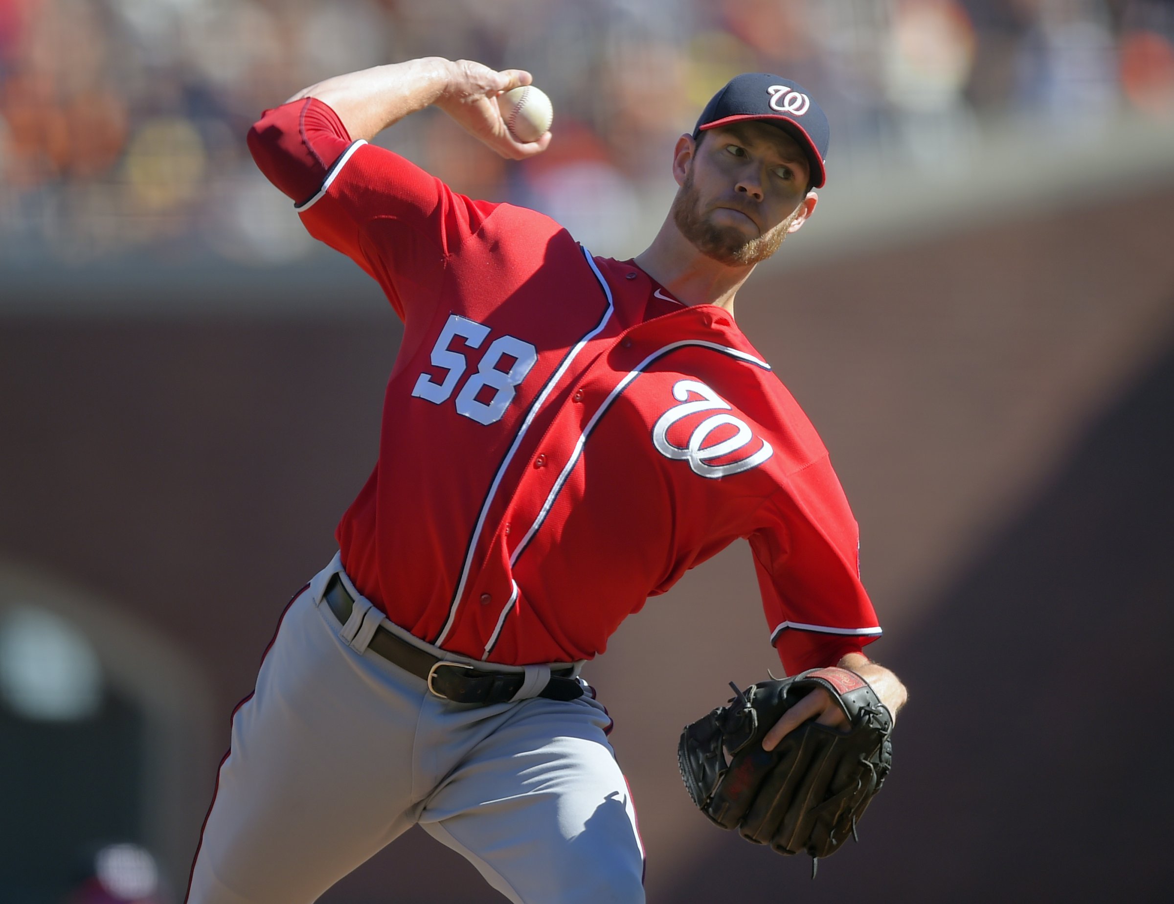 the Washington Nationals Nationals play the San Francisco Giants in the 3rd playoff game