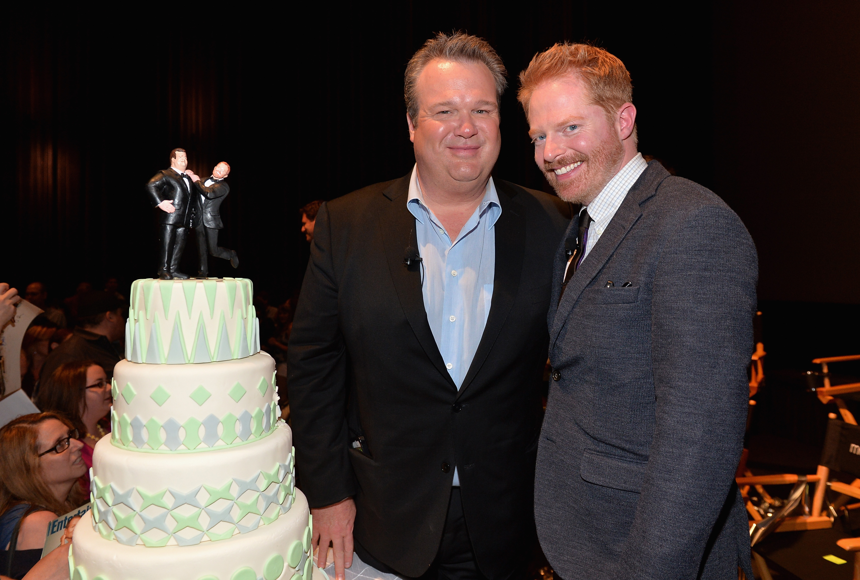 Actors Eric Stonestreet and Jesse Tyler Ferguson attend a "Modern Family" Wedding episode screening at Zanuck Theater at 20th Century Fox Lot on May 19, 2014 in Los Angeles, California. (Alberto E. Rodriguez&mdash;Getty Images)