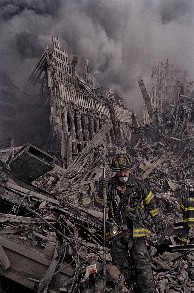 “The firemen could only put one foot in front of the other and try not to give in to despair.”