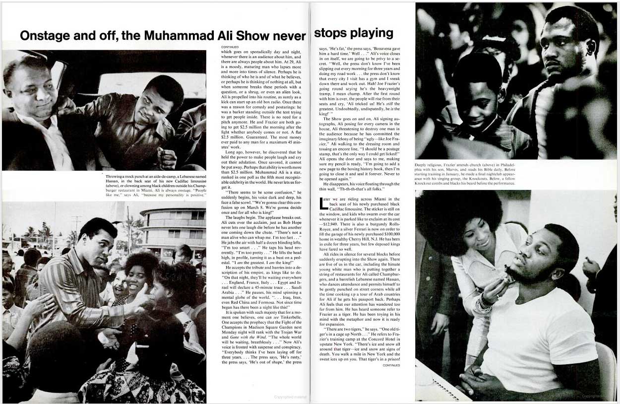LIFE magazine, March 5, 1971. Best viewed in "full screen" mode; see button at right.