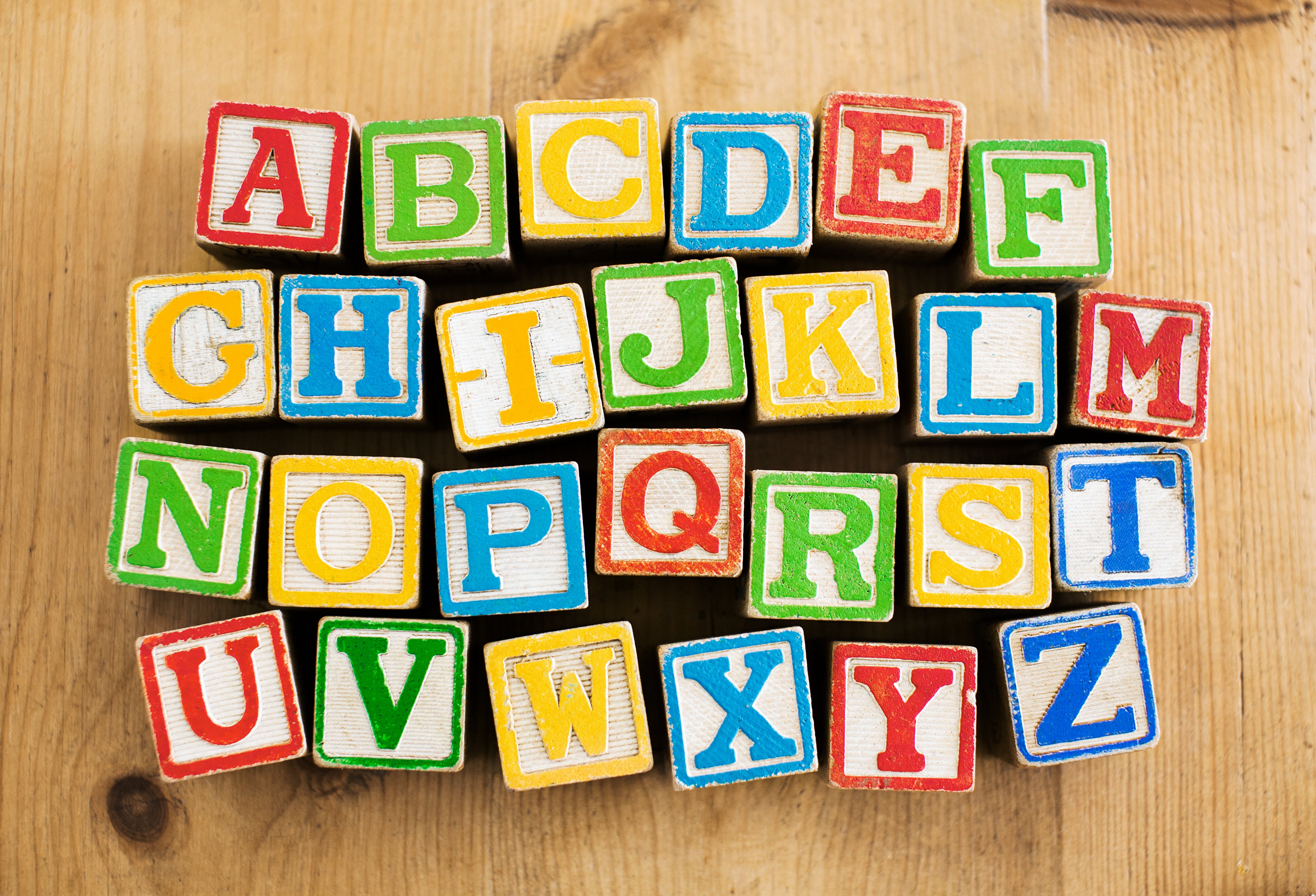 Alphabet letters