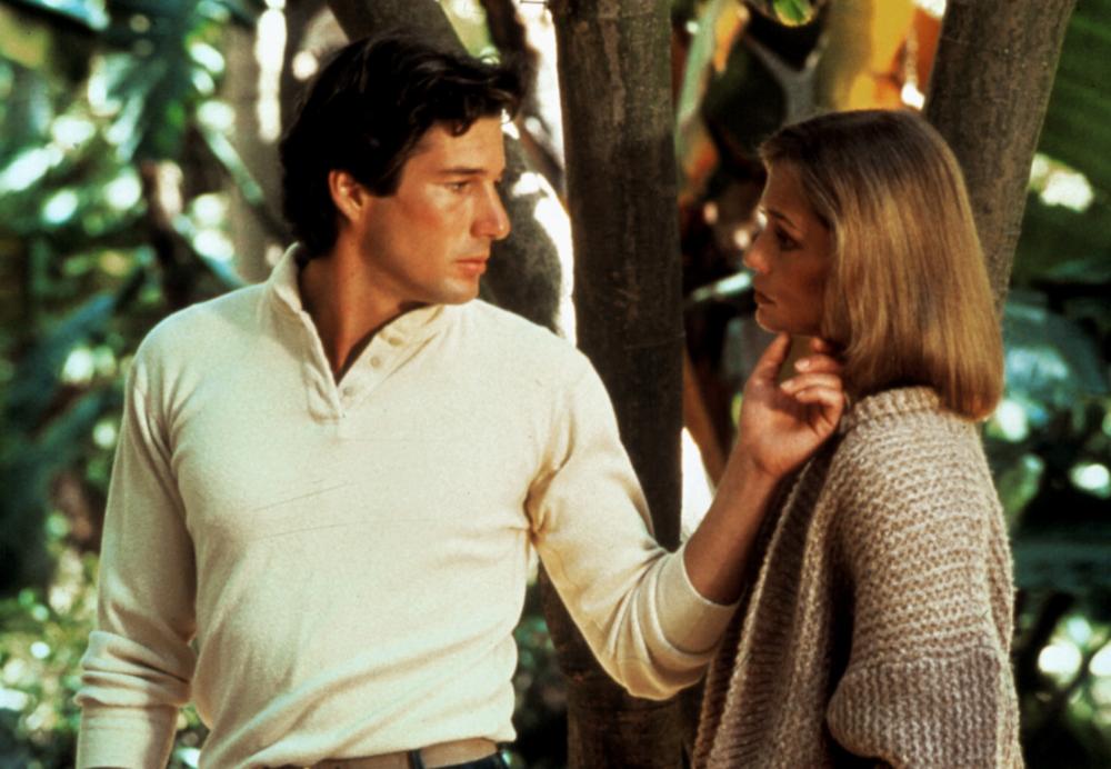 Richard Gere and Lauren Hutton in American Gigolo, 1980.