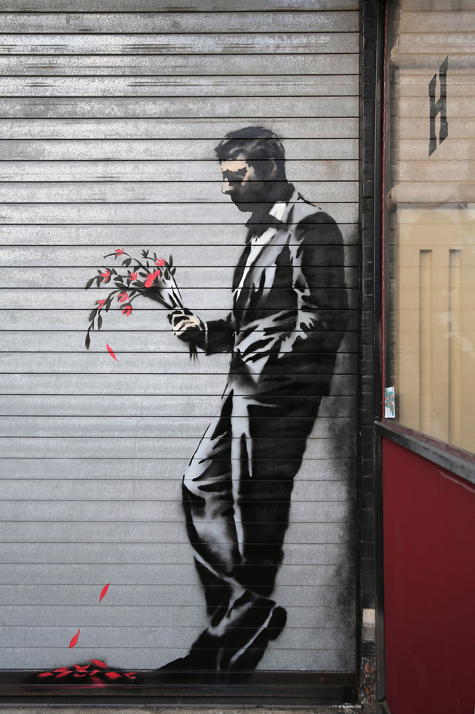 British Street Artist Banksy Continues His Month-Long New York City Residency