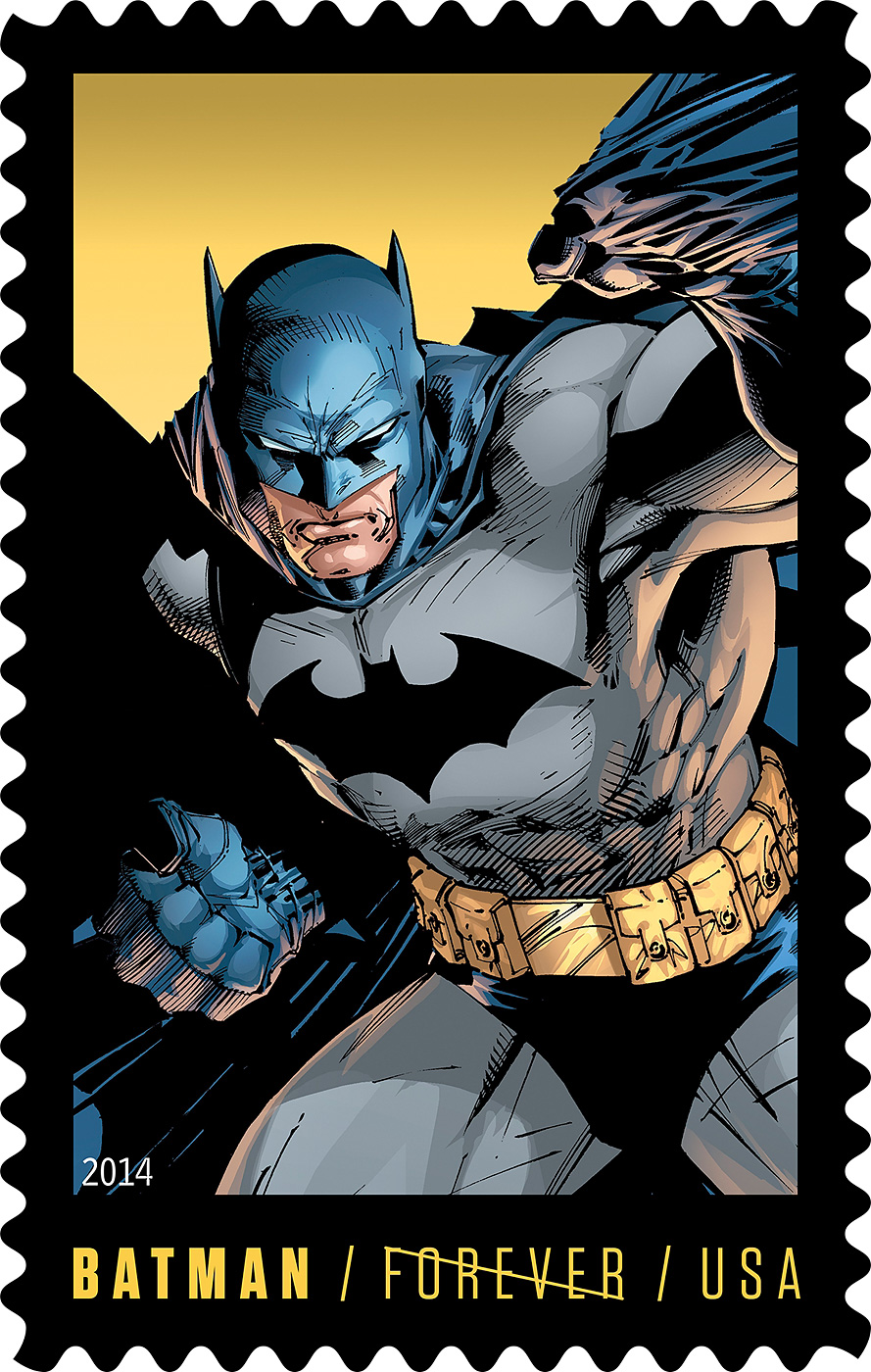 Batman Stamps