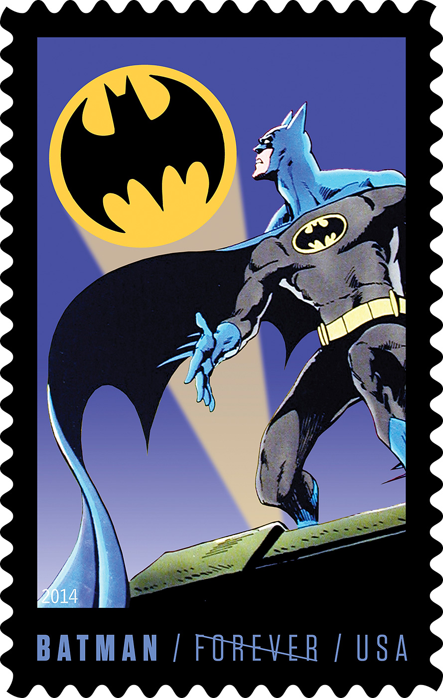 Batman Stamps