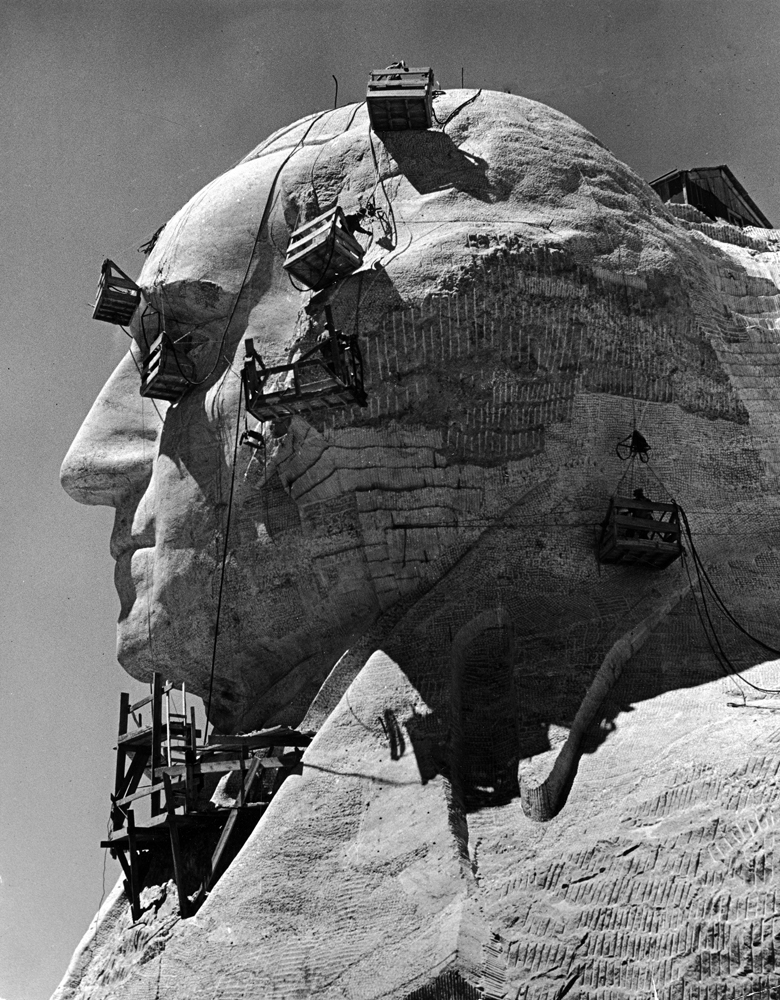 Mount Rushmore, 1940.
