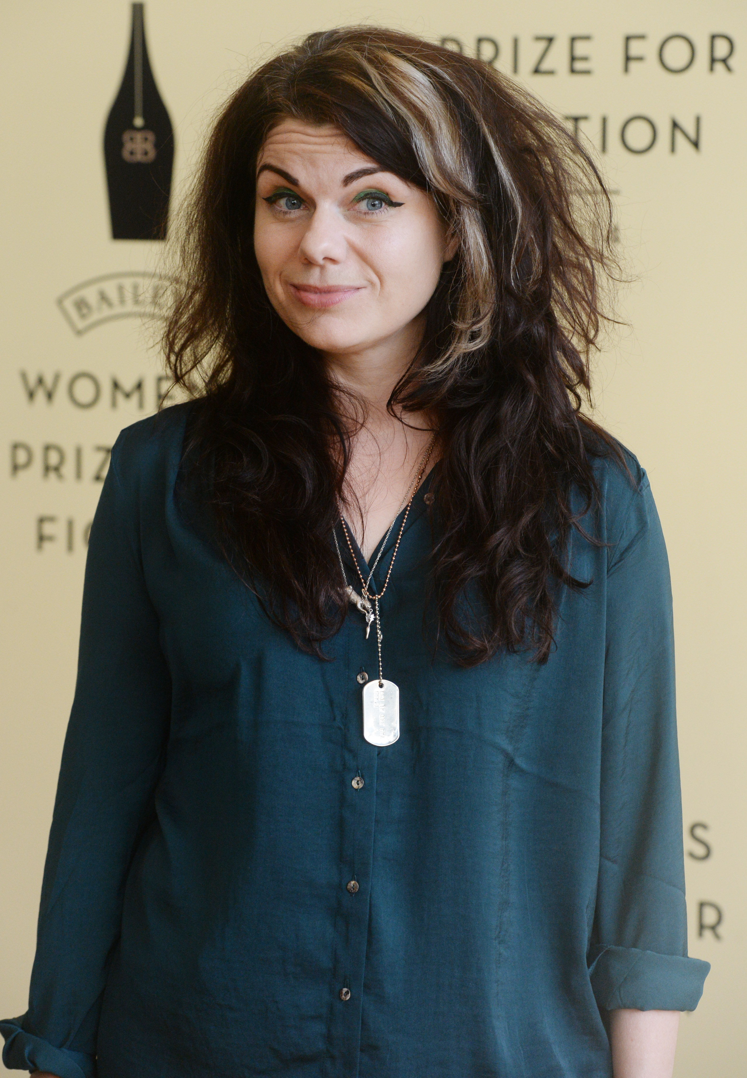 Caitlin Moran at the "Baileys Women's Prize For Fiction" at Royal Festival Hall in London on June 4, 2014. (Splash News/Corbis)