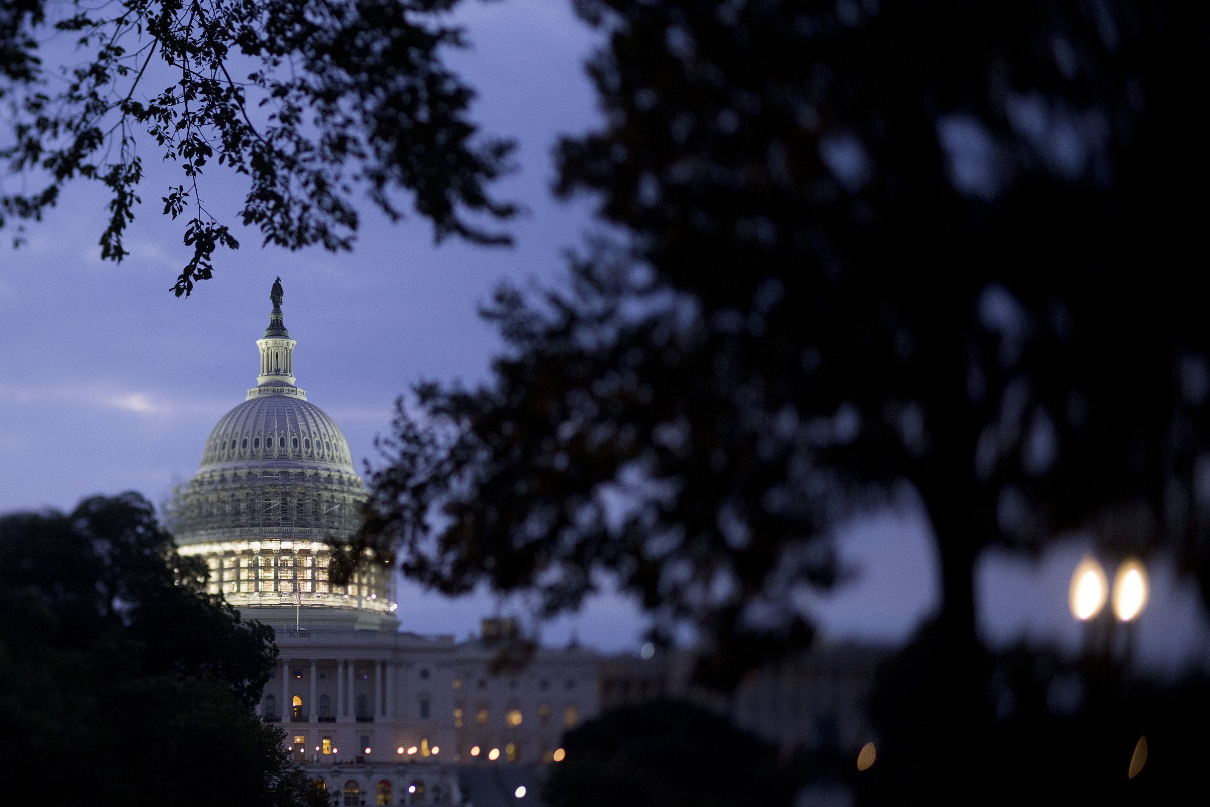 Views Of The U.S. Capitol As Congress Plans To Return Nov. 12