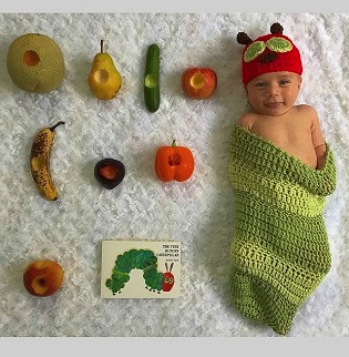 #NoahsHalloweenCountdown Day 3: Noah's feeling Very Hungry today.  — Jessica Chavkin on Oct. 3 via Instagram