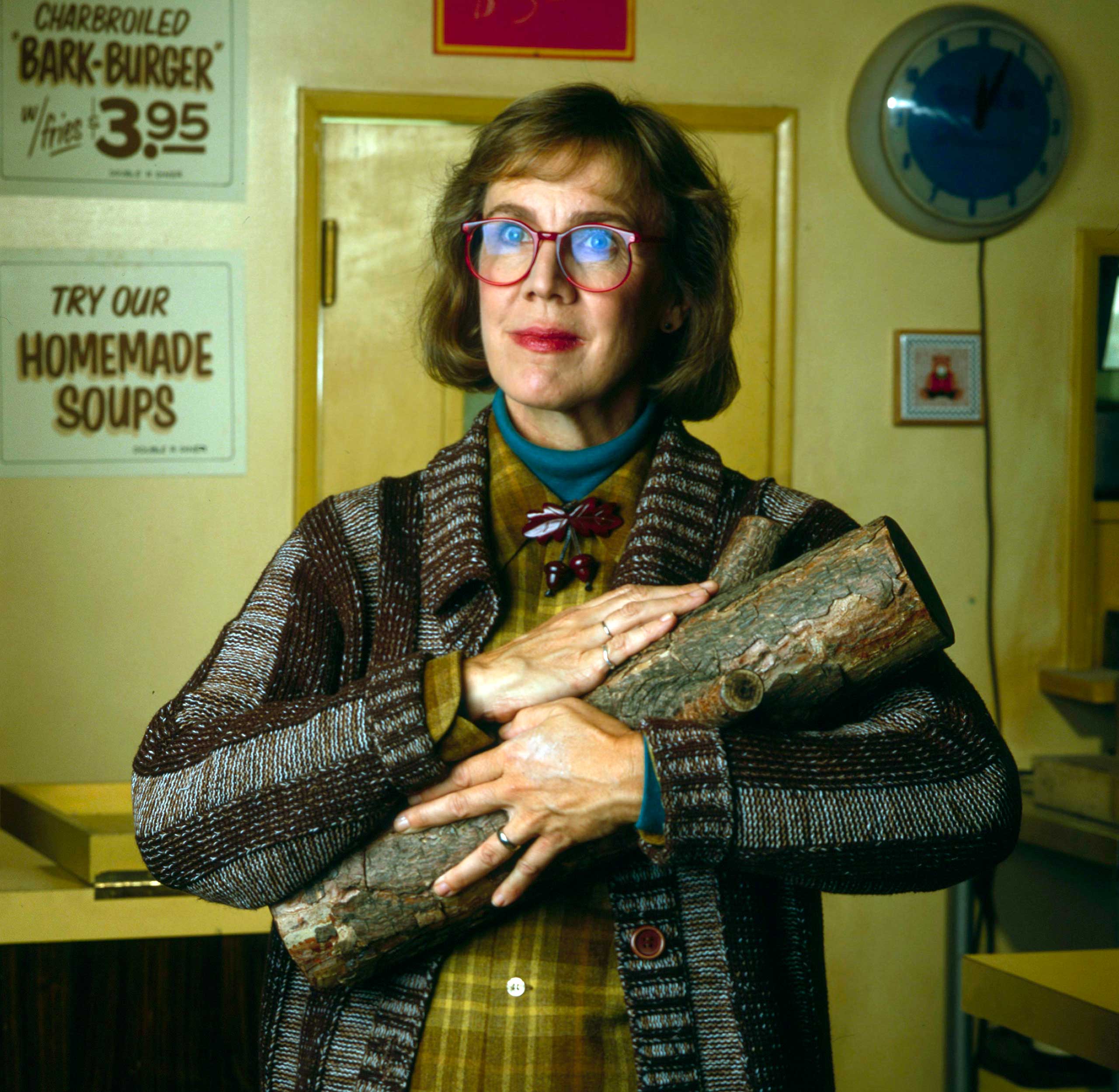 Catherine E. Coulson, 1990.