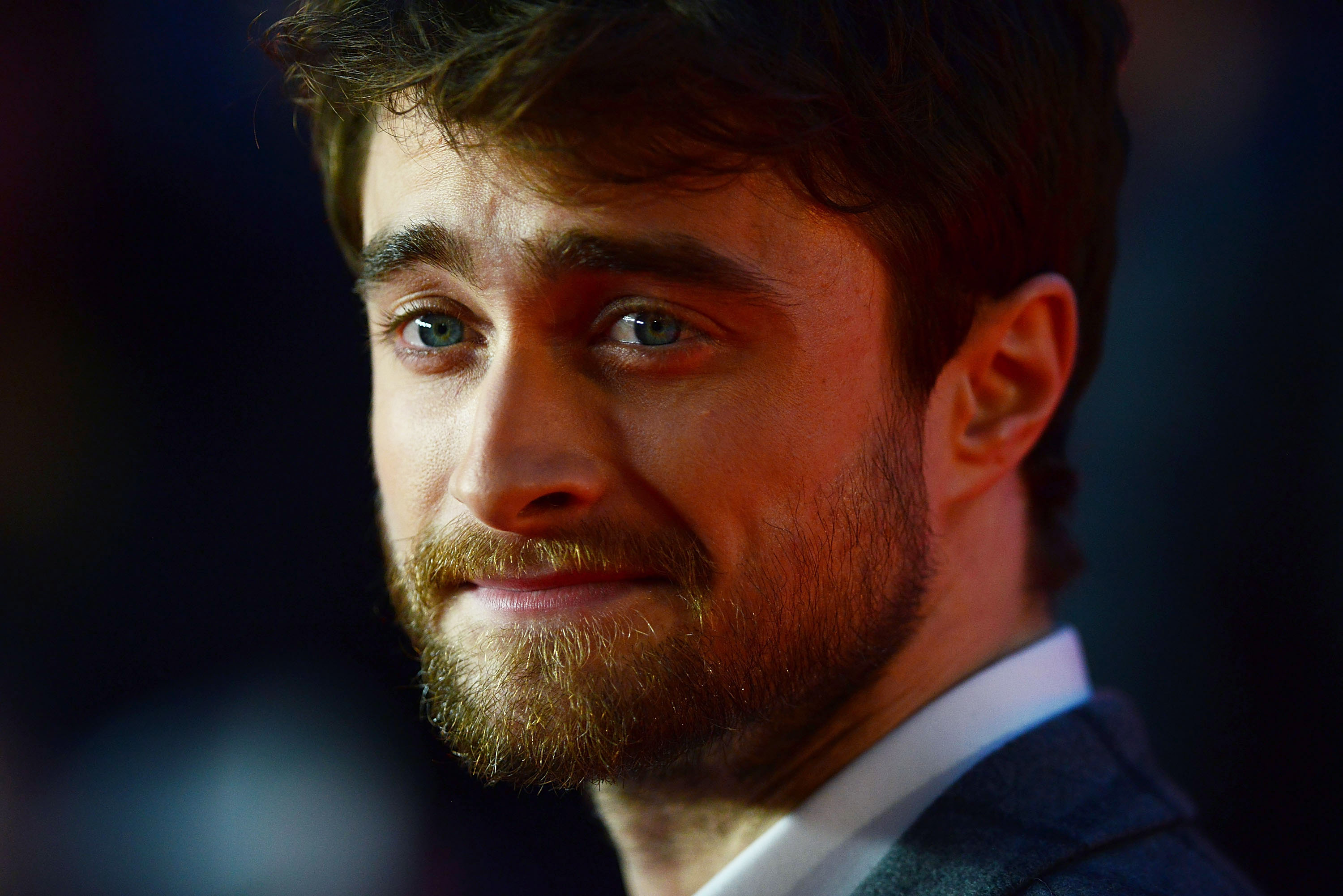 Daniel Radcliffe attends the UK Premiere of "Horns" at Odeon West End on Oct. 20, 2014 in London. (Dave J Hogan—WireImage)