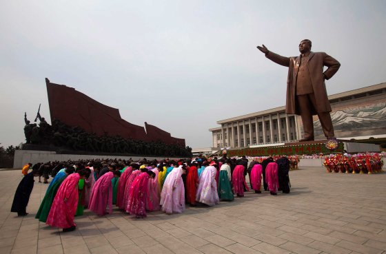 APTOPIX North Korea Kim Il Sung Birthday