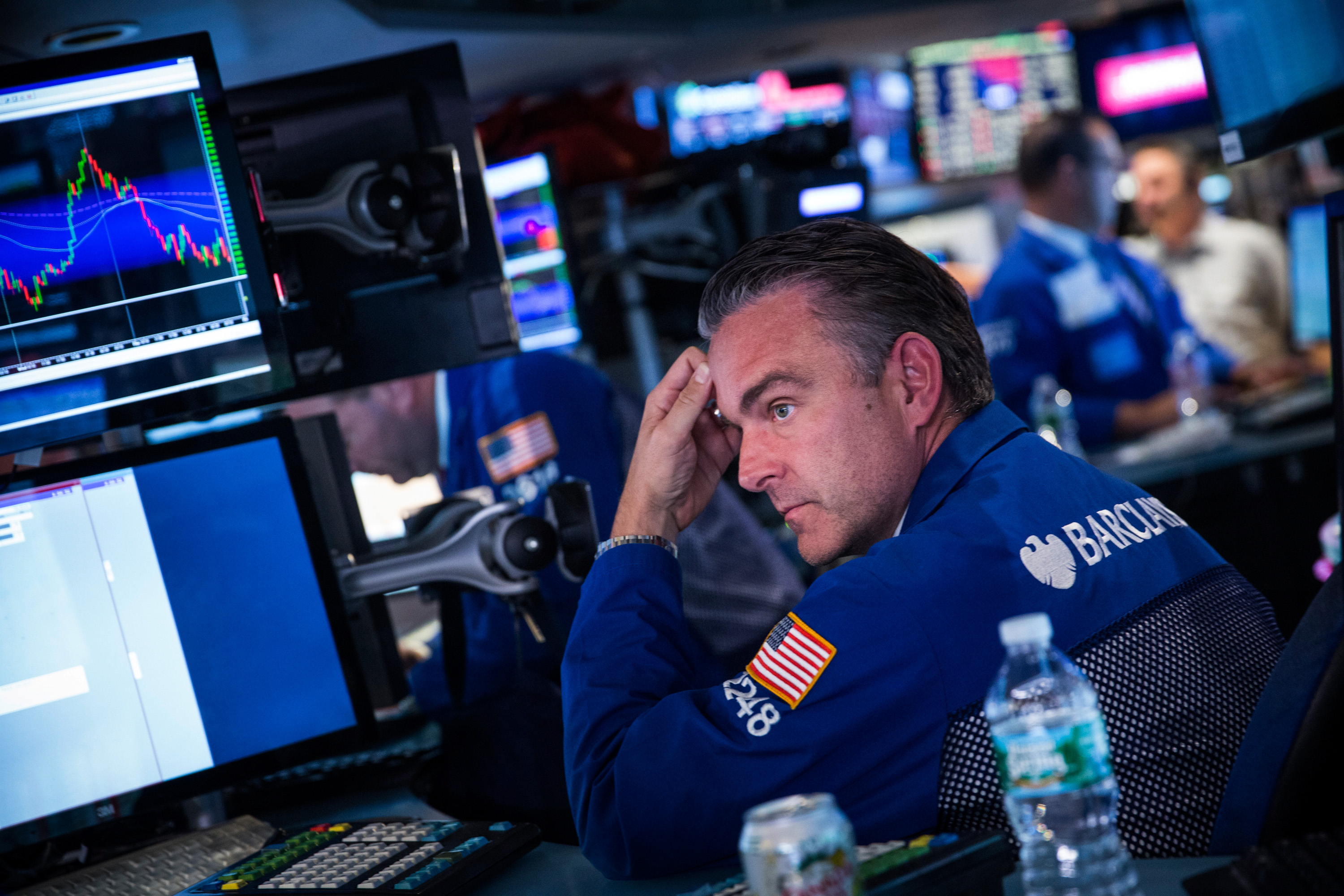Dow Drops Over 300 Pts One Day After Biggest Gains Of The Year