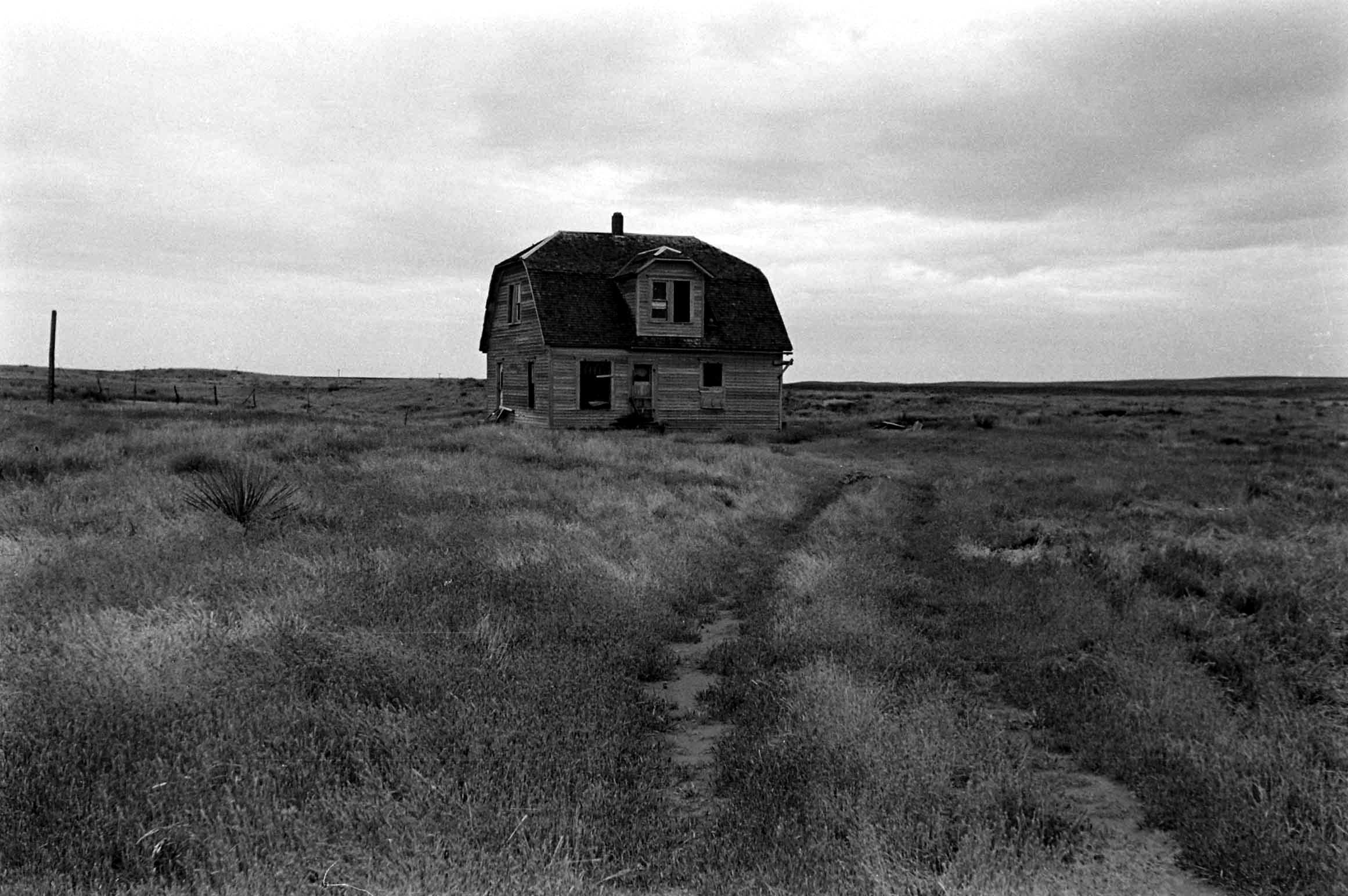 Abandoned house, Oklahoma, 1942.