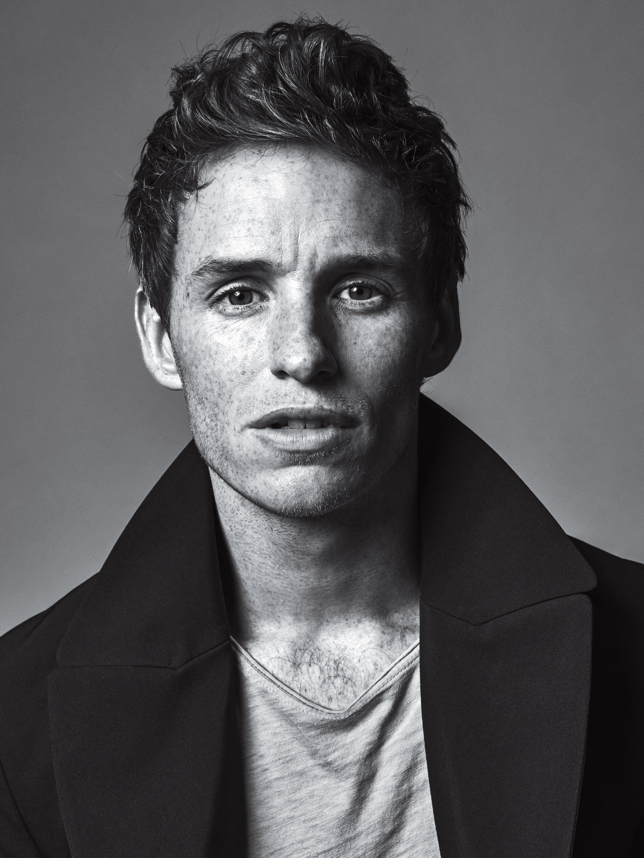Actor Eddie Redmayne Photographed at the TIME Photo Studio in NYC, October 16, 2014. (Sebastian Kim for TIME)