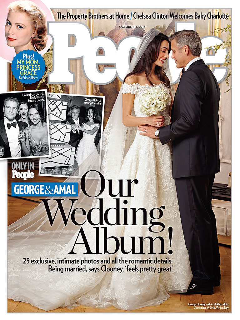 George Clooney Amal Alamuddin wedding photos