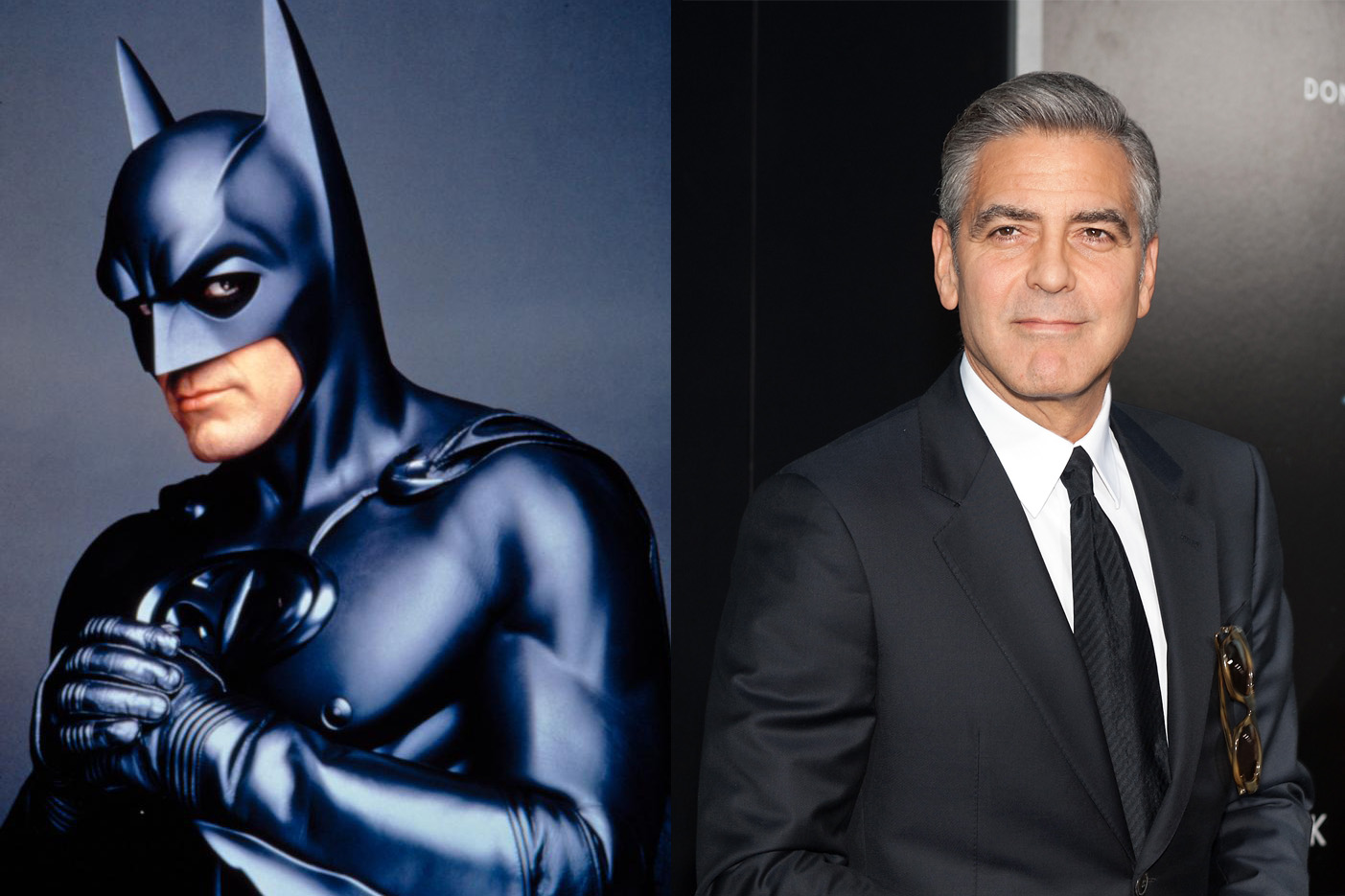 BATMAN AND ROBIN, George Clooney, 1997.