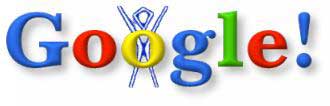 Aug. 30, 1998 When employees left for the Burning Man festival, the Google logo became a cryptic BE BACK LATER sign. 
