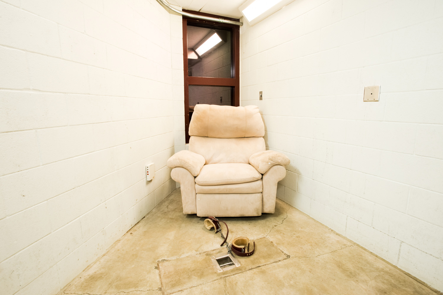Compliant Detainee Media Room, Camp 5. From the ongoing series, "Gitmo at Home, Gitmo at Play."